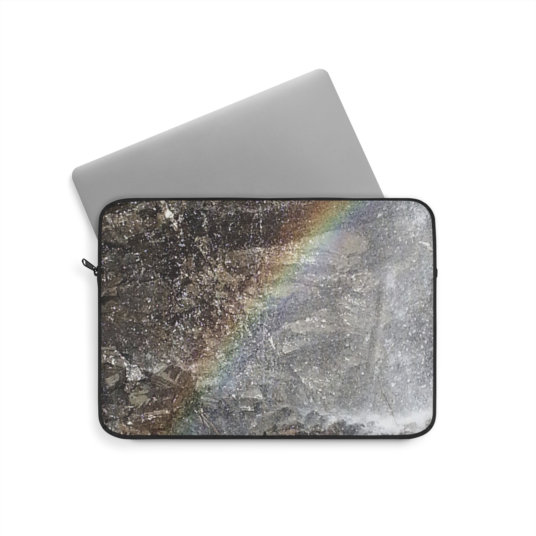 Radiant Fossil | Rainbow Stone Laptop Sleeve | The Rooted Collection