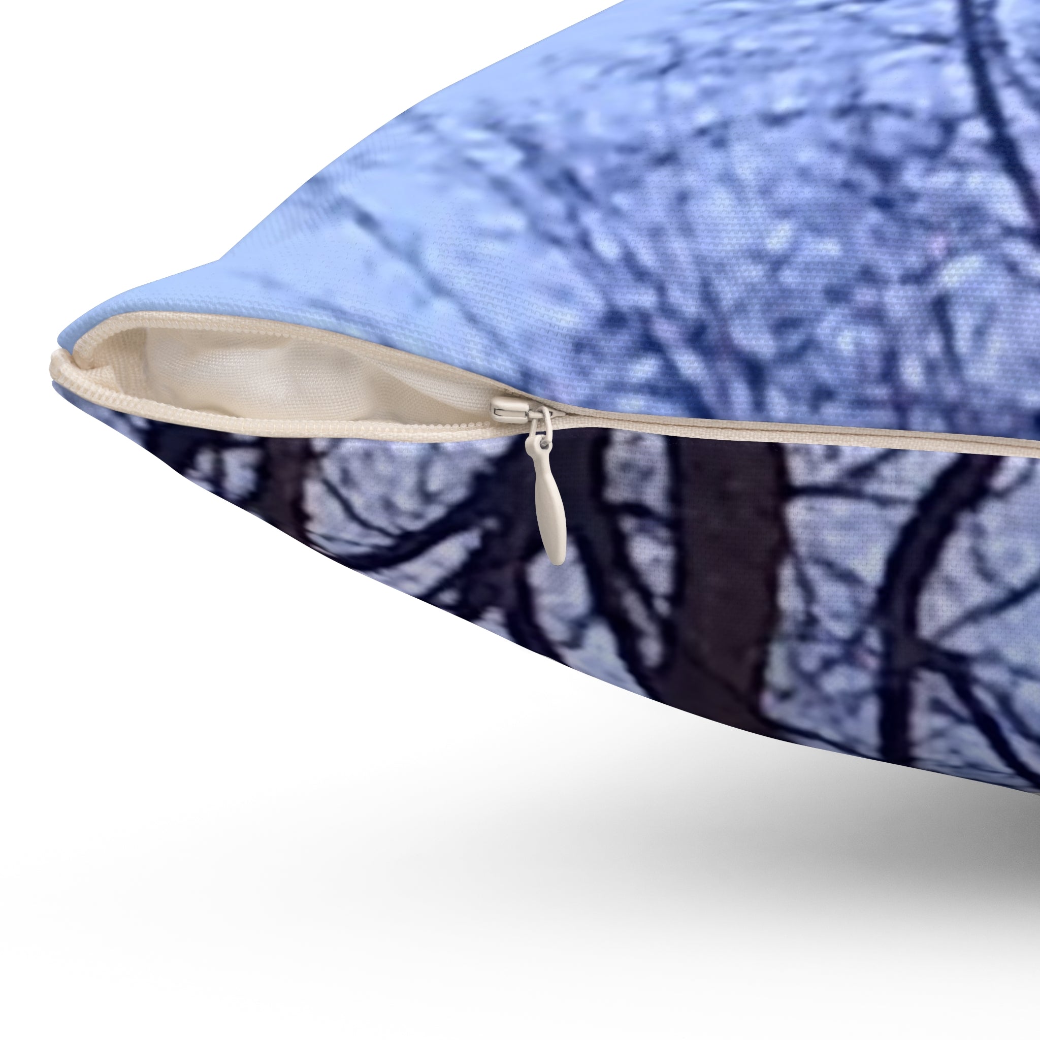 Azure Firmament | Vibrant Cloudscape Pillow | The Flow Collection