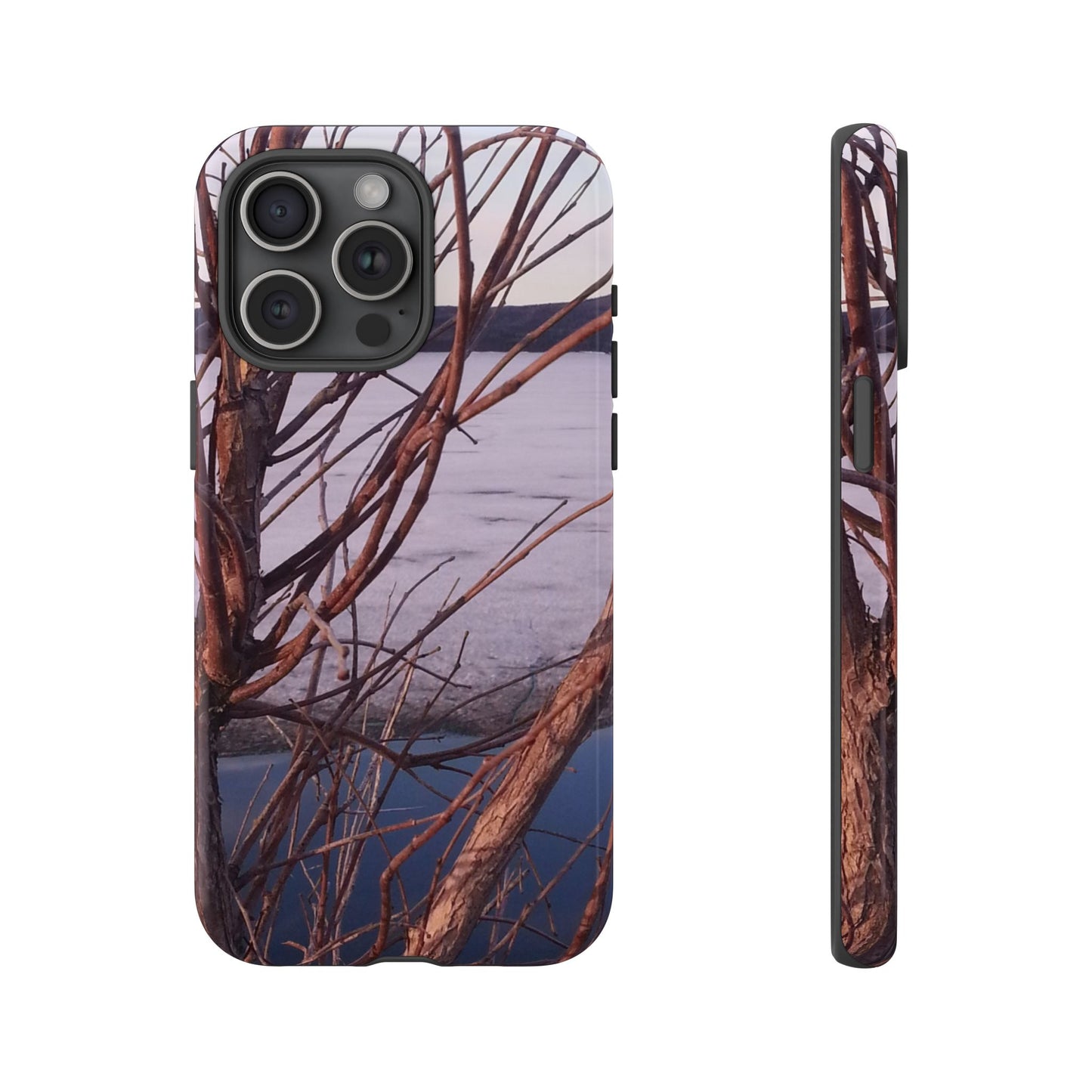 Nature-Inspired Phone Case with an #originalphotograph of branches in winter
