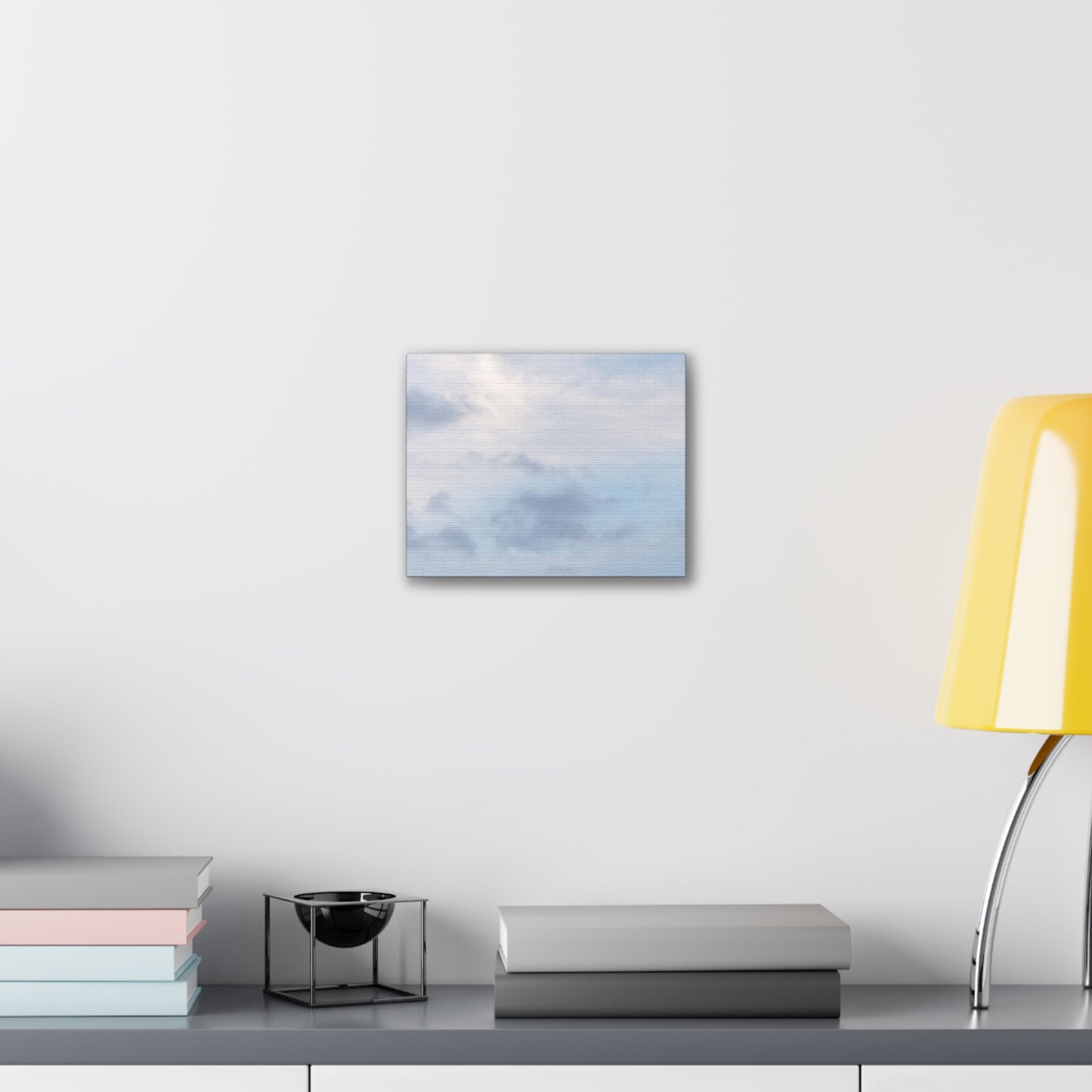 Nature-Inspired Canvases from an #originalphotograph of a Serene Lakeview Sky - 0.75" Stretched Nature Wall Decor