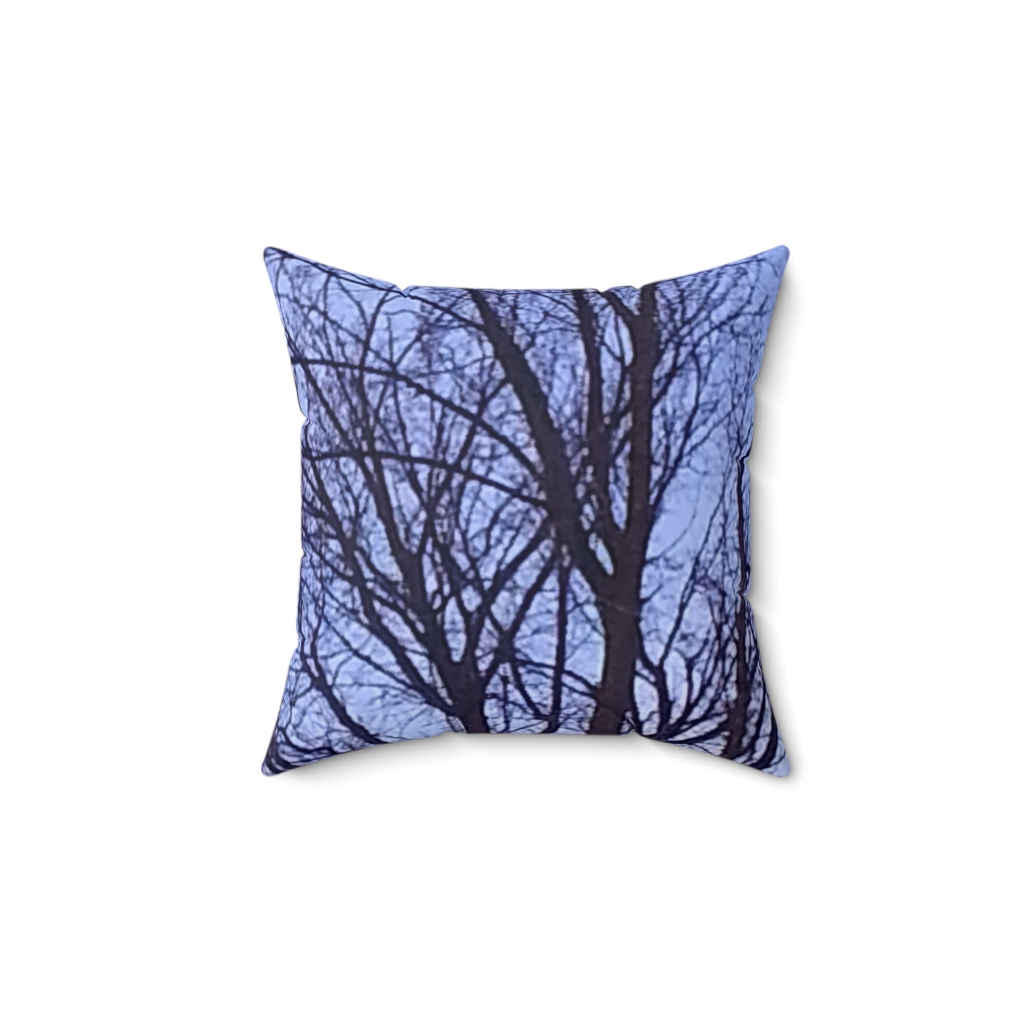 Azure Firmament | Vibrant Cloudscape Pillow | The Flow Collection