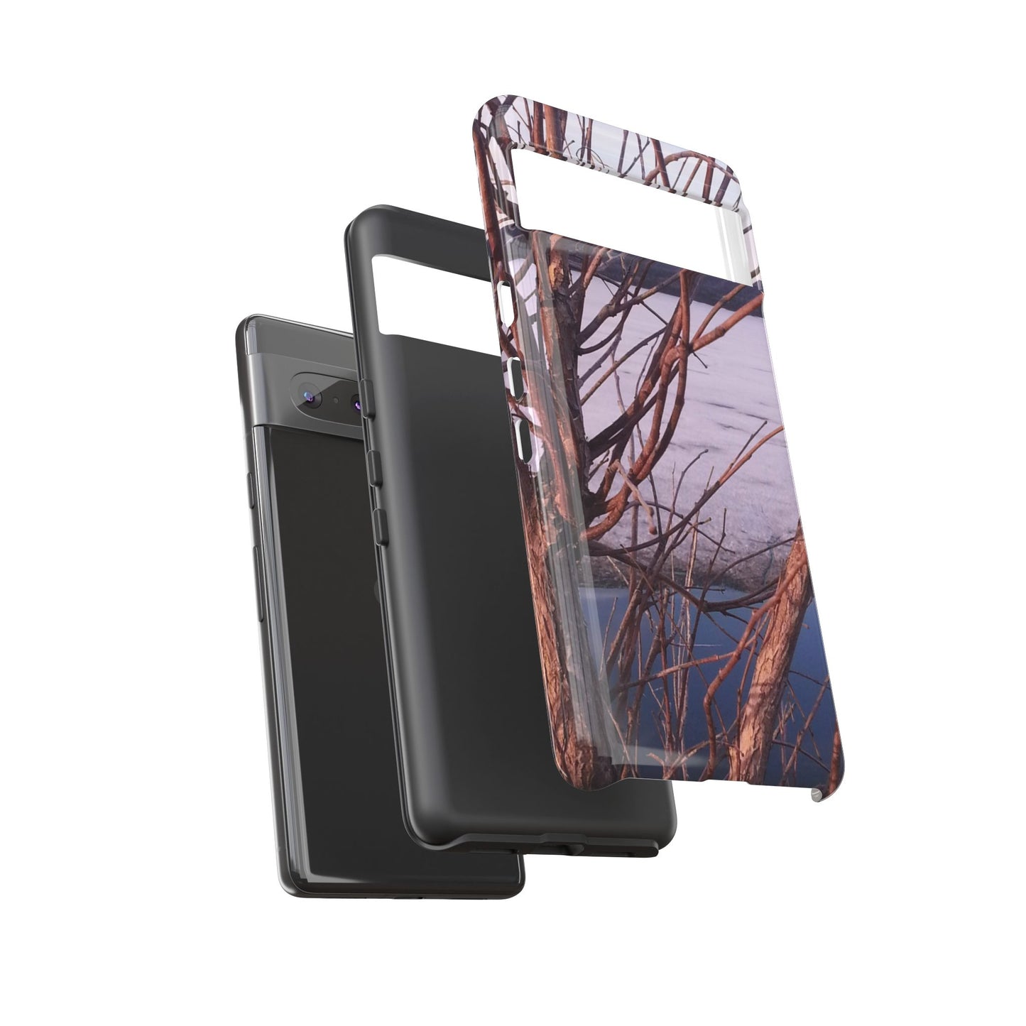 Nature-Inspired Phone Case with an #originalphotograph of branches in winter