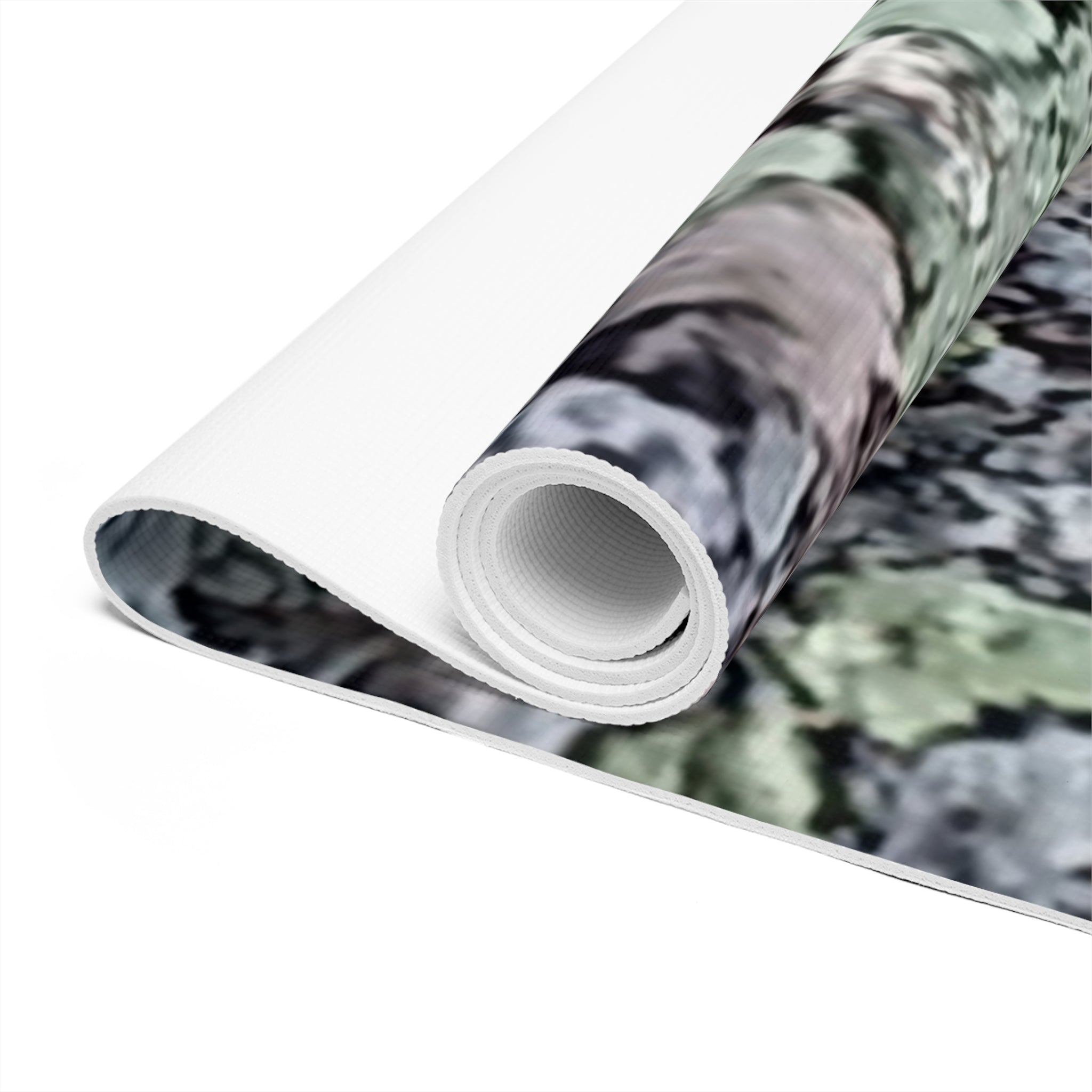 Resilient Growth | Yoga Mat |Weathered Timber Path The Rooted Collection