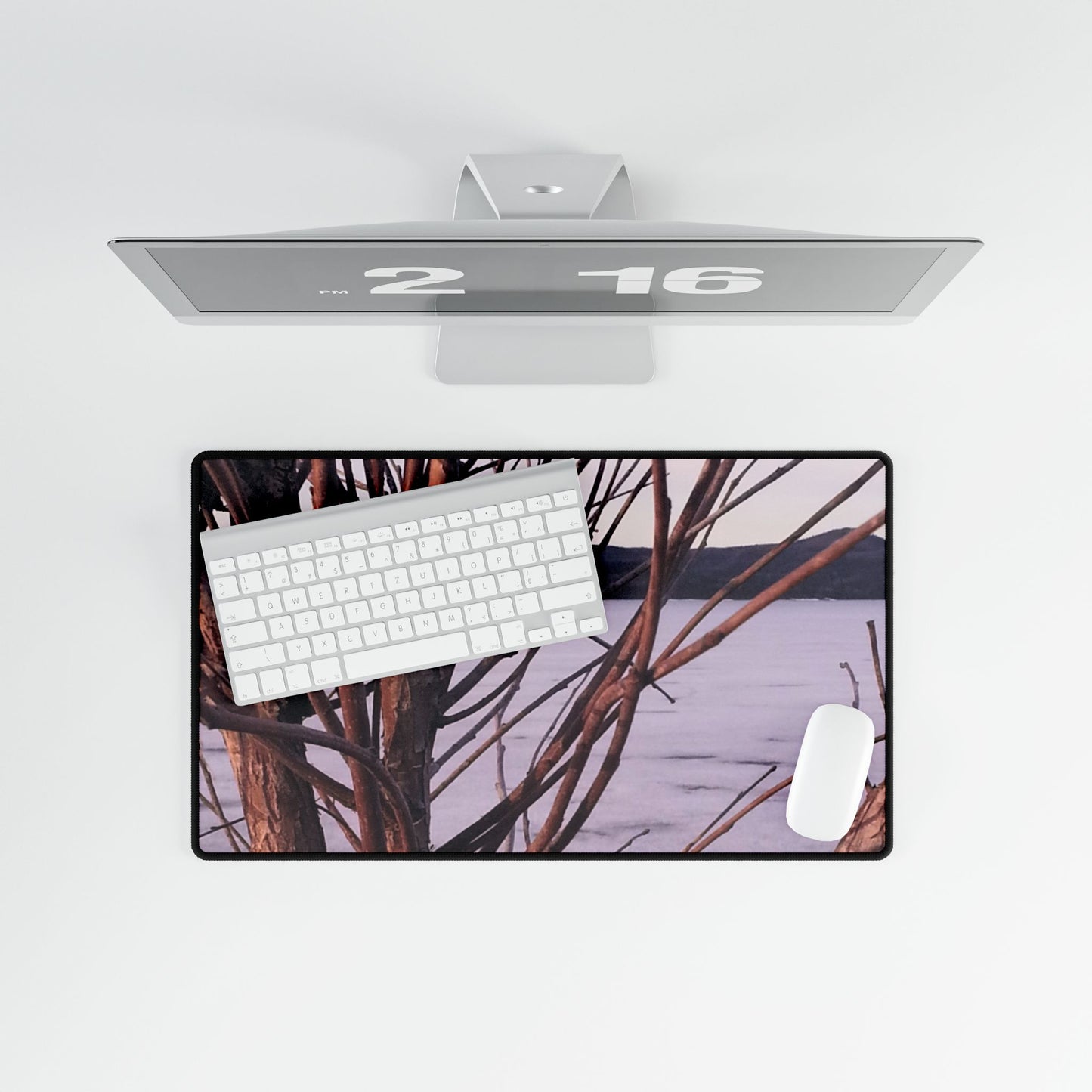 Nature-Inspired Desk Mat for Home and Office - Stylish & Functional Workspace Decor
