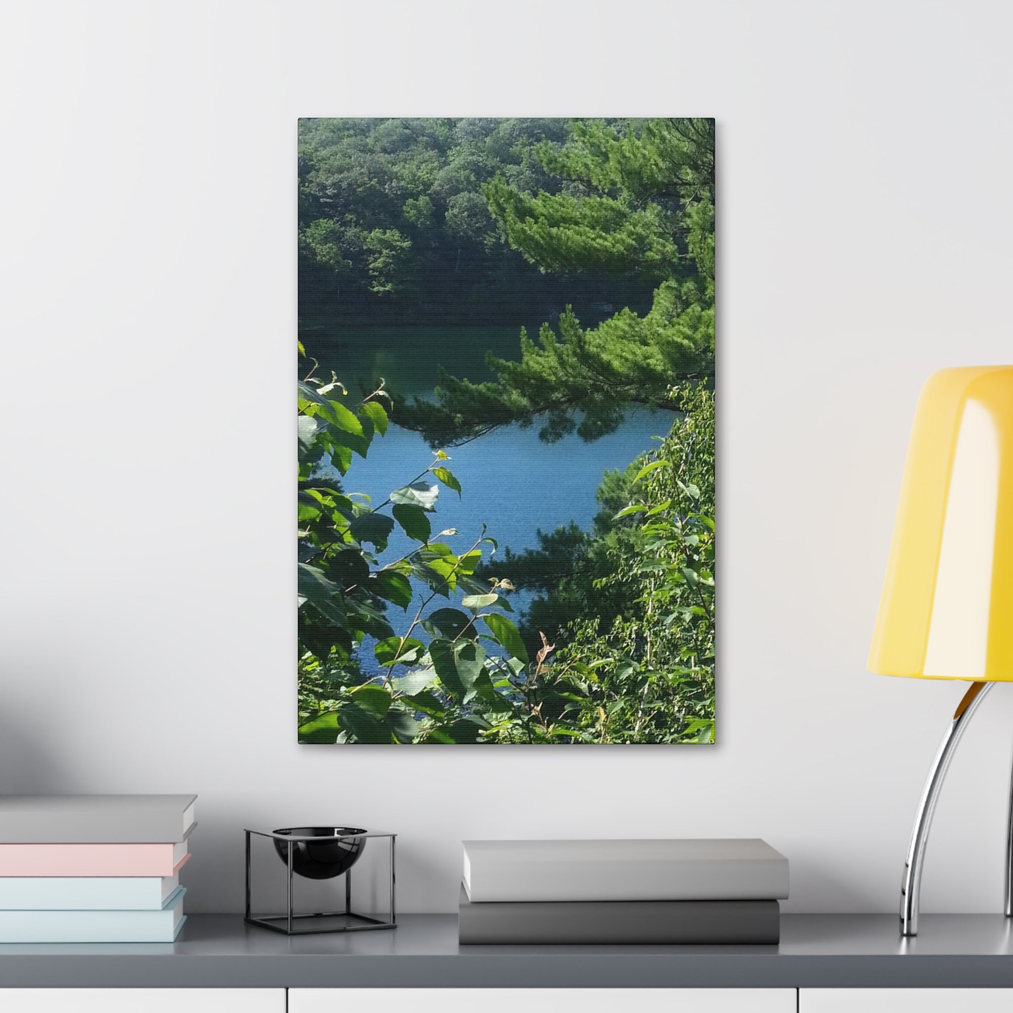 Lakeside Root | Still Water Reflection Wall Art | The Rooted Collection