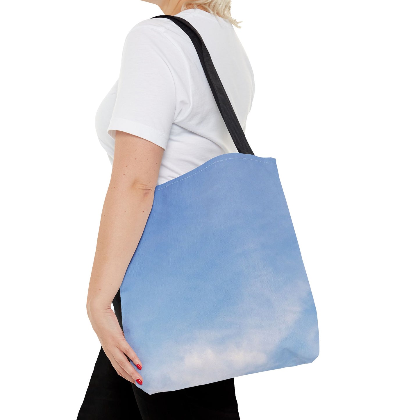 Nature-Inspired Tote Bag | Cloudy Sky Tote Bag