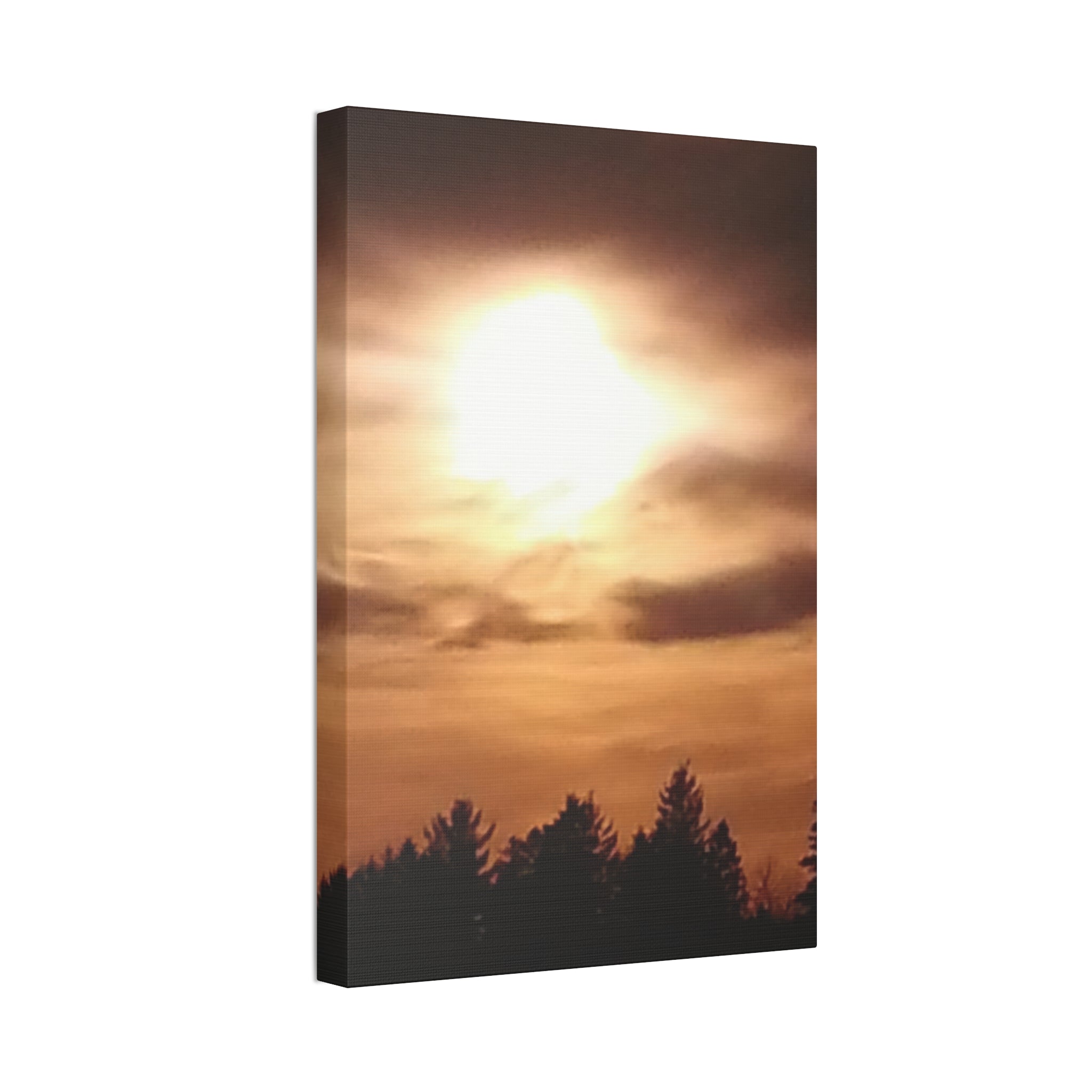 Eternal Glow | Golden Hour Skyline Wall Art | The Rooted Collection
