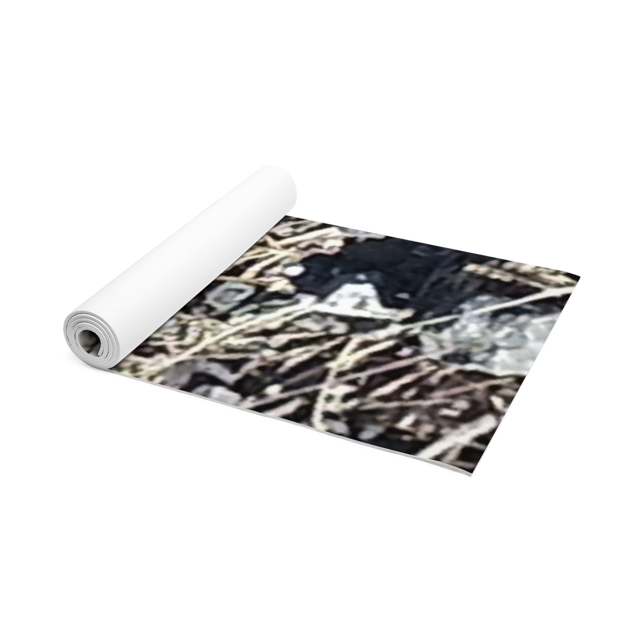 Neutral Nature | Wild Meadow Texture Yoga Mat | The Rooted Collection
