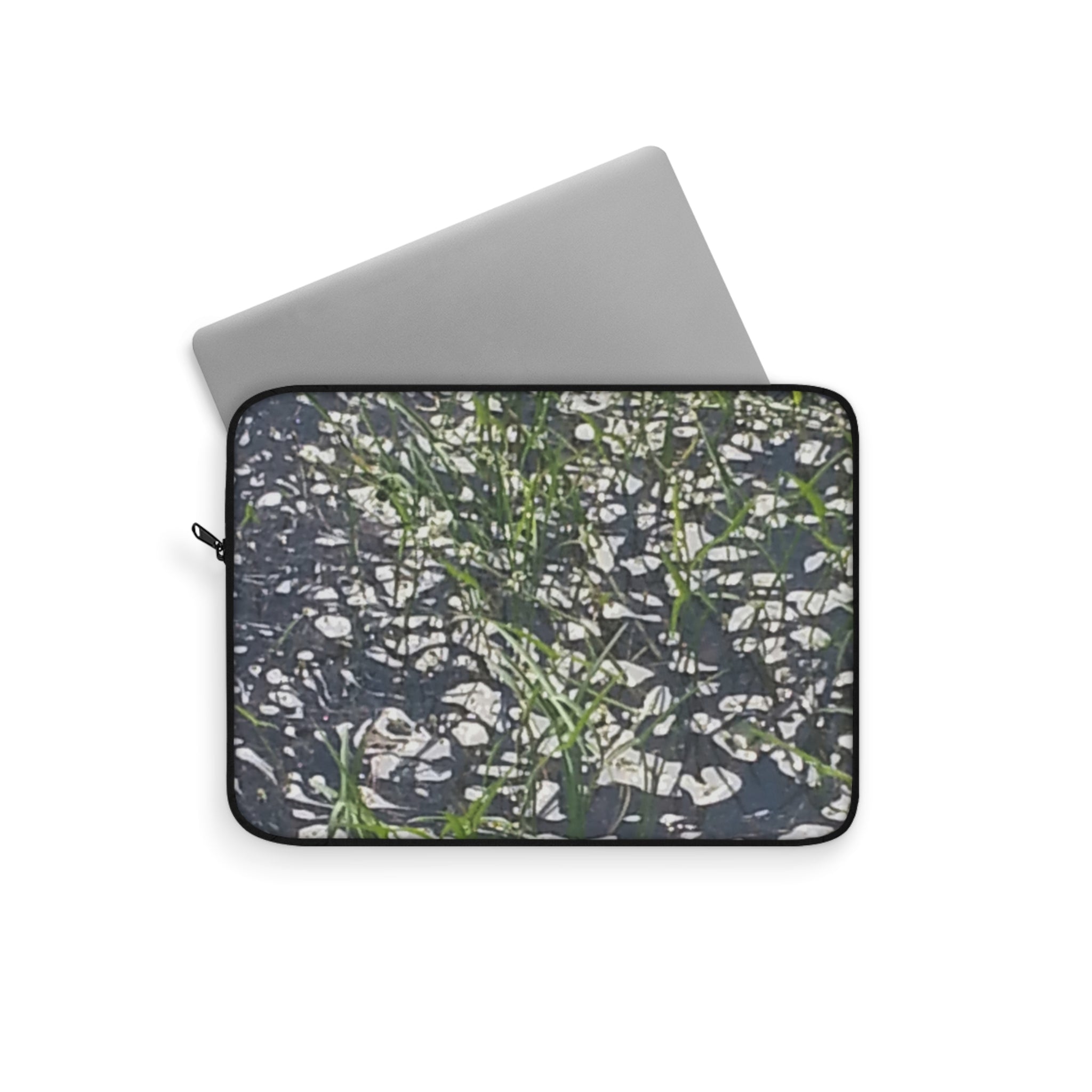 Hushed Waters | Verdant Riverbank Laptop Sleeve | The Nurture Collection