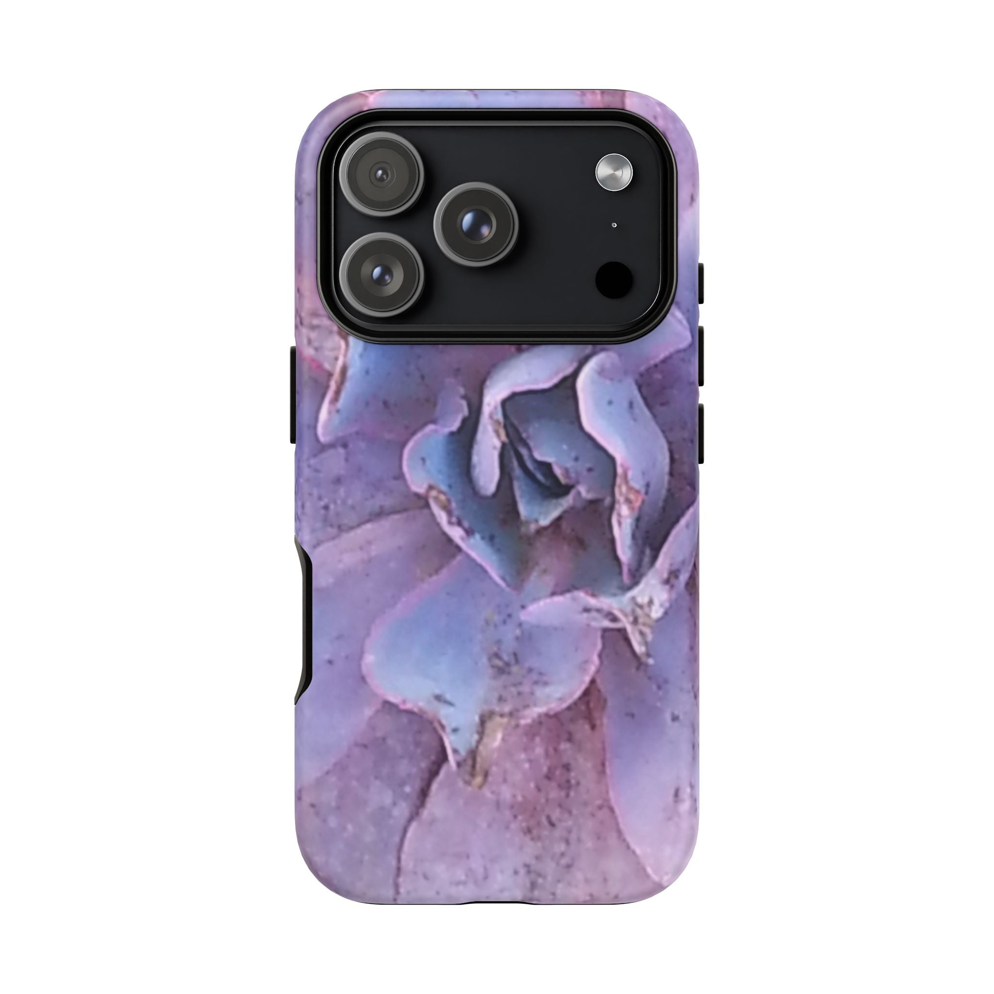 Violet Resilience | Purple Succulent Botanical Phone Case | The Rooted Collection