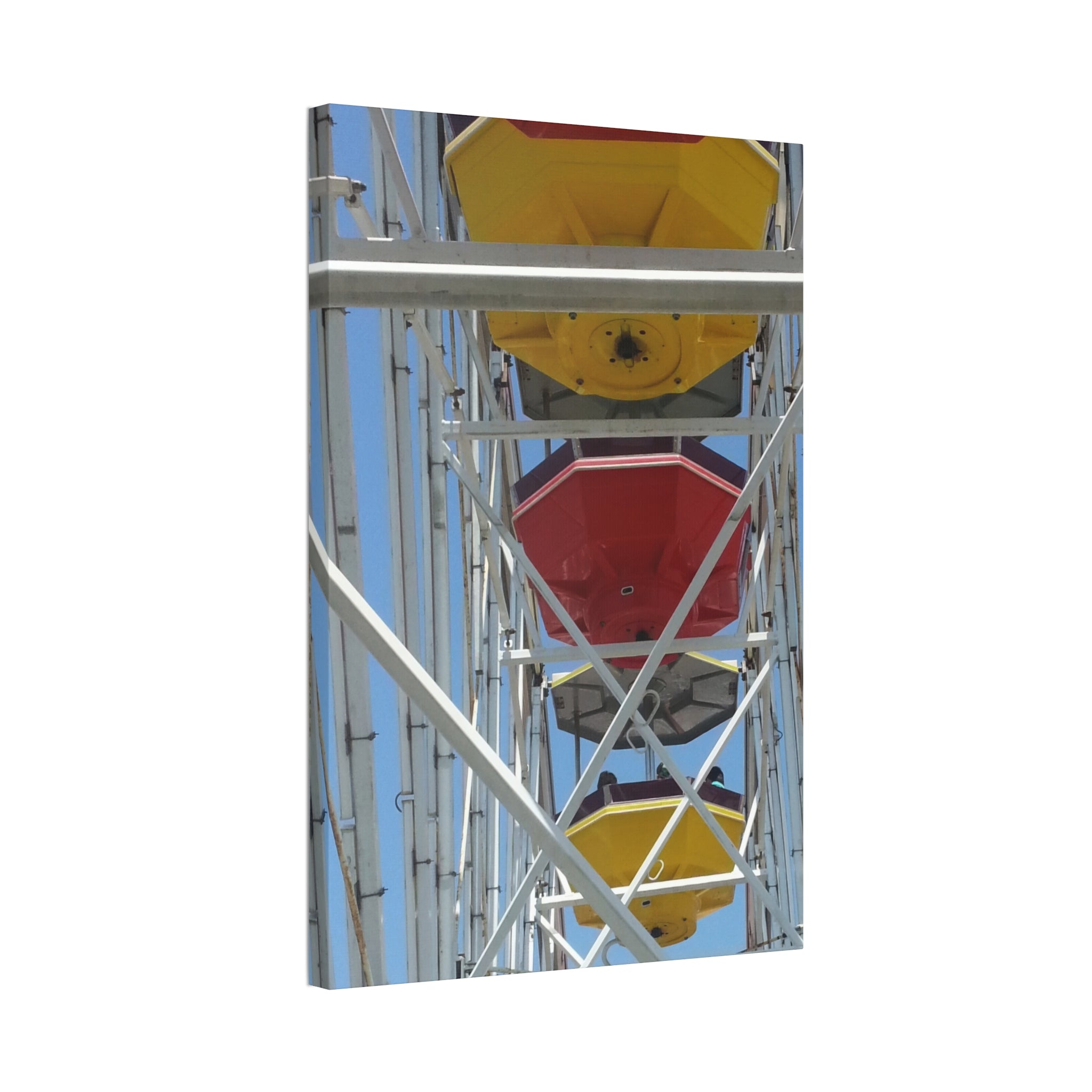 Vivid Spectrum | Radiant Fairground Motion Wall Art | The Flow Collection