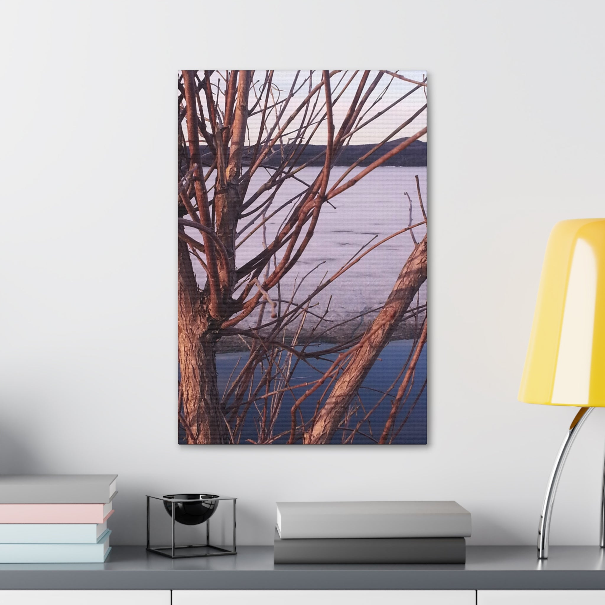 Primal Frost | Frozen Shoreline Wall Art | The Inspiration Collection
