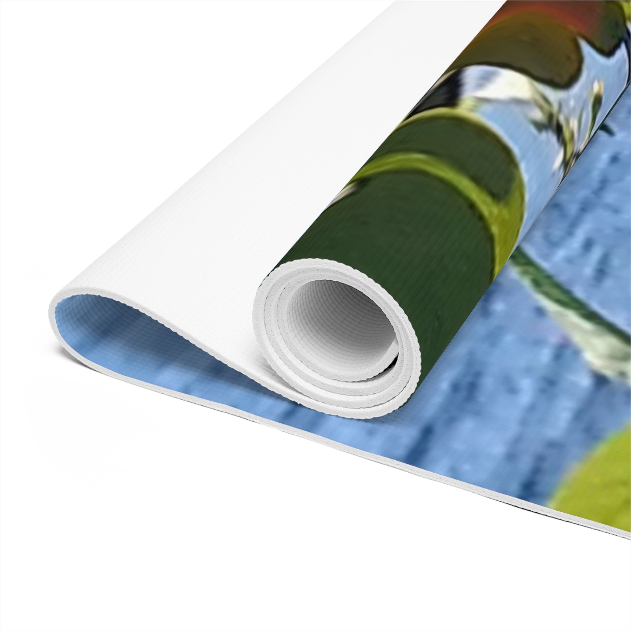 Vital Movement | Radiant Scarlet Bloom Yoga Mat | The Flow Collection