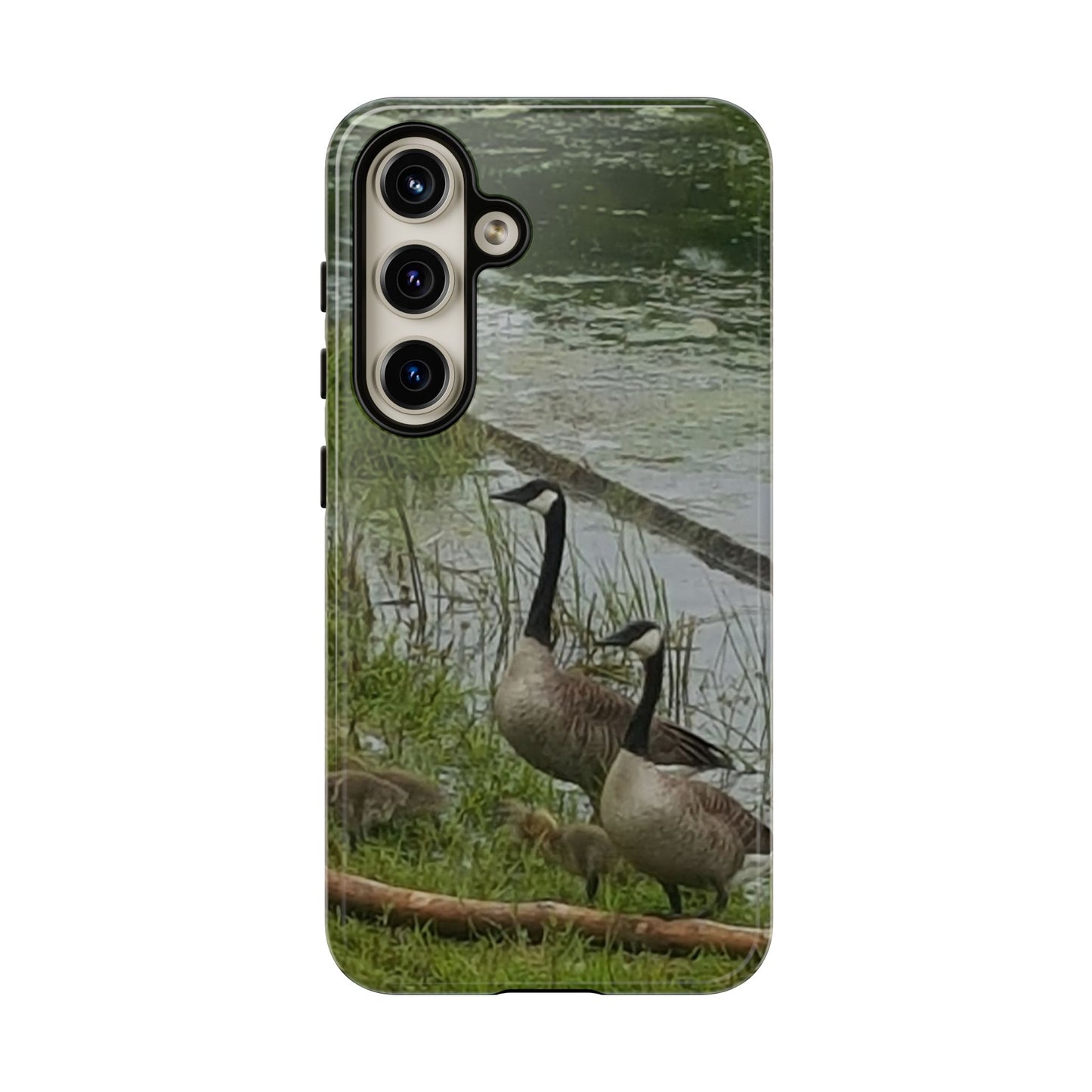 Nature-Inspired Phone Case with an #originalphotograph of Goose Design