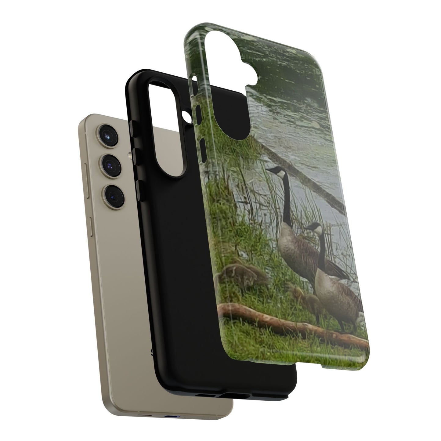 Nature-Inspired Phone Case with an #originalphotograph of Goose Design