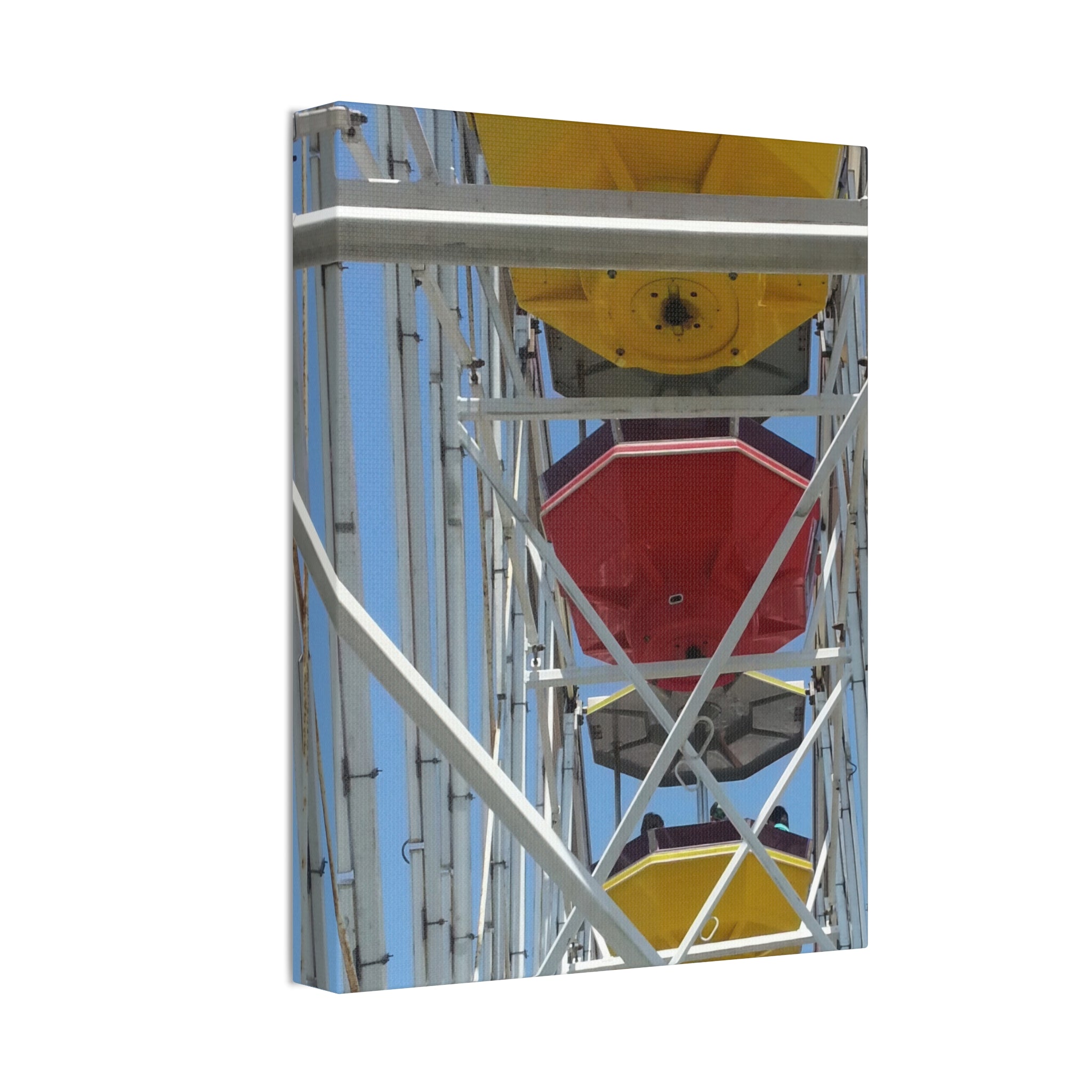 Vivid Spectrum | Radiant Fairground Motion Wall Art | The Flow Collection
