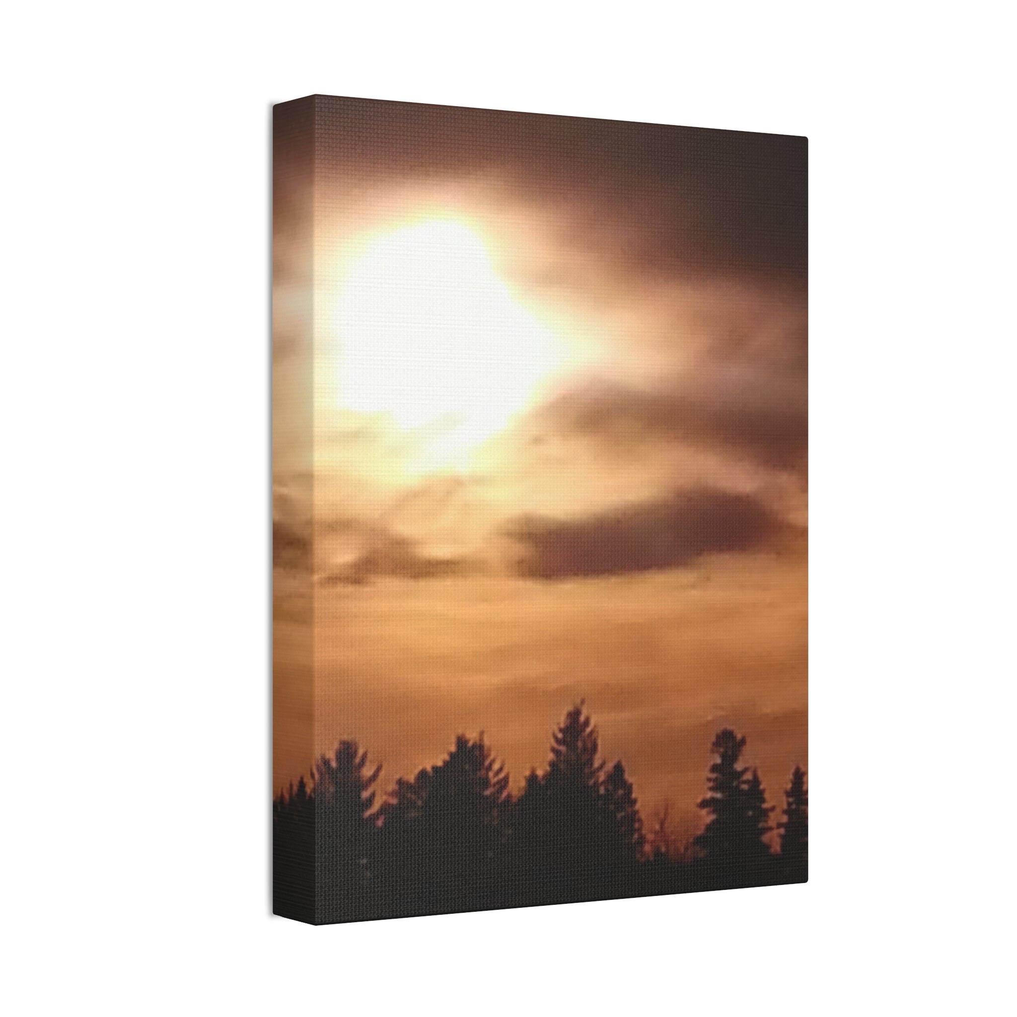 Eternal Glow | Golden Hour Skyline Wall Art | The Rooted Collection