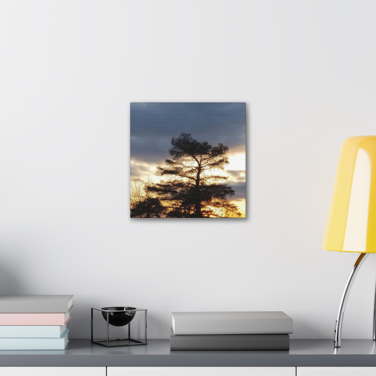 Nature-Inspired Canvases from an #originalphotograph of a Sunset Tree - 0.75" Stretched Nature Wall Decor