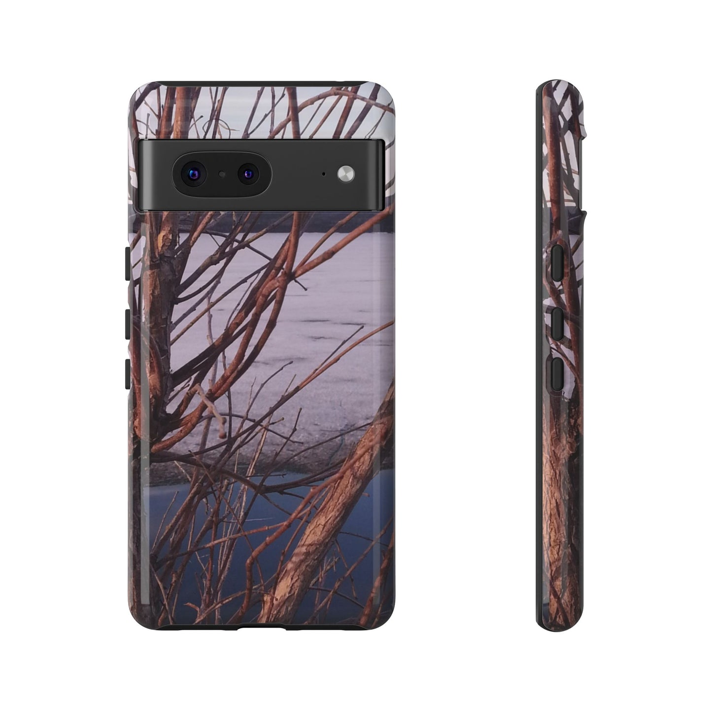 Nature-Inspired Phone Case with an #originalphotograph of branches in winter