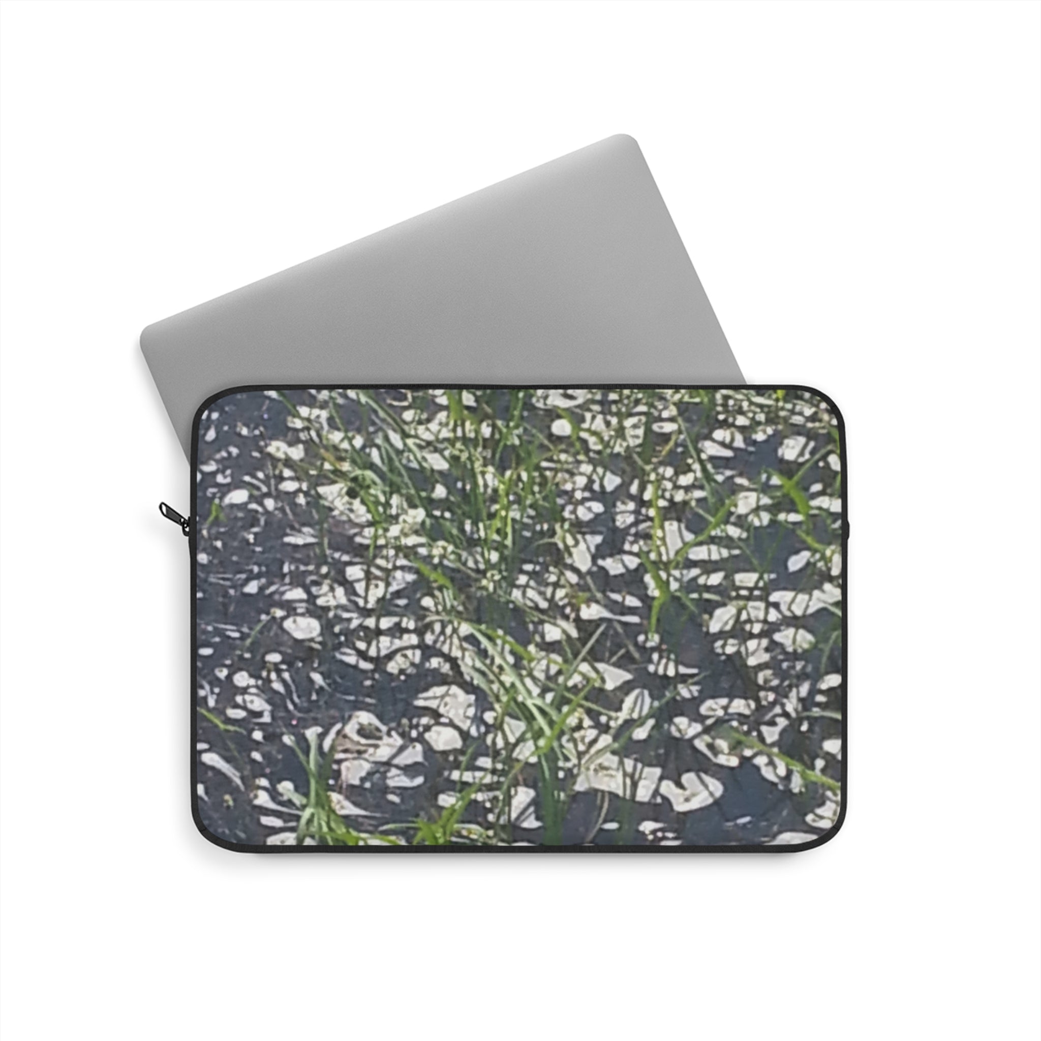 Hushed Waters | Verdant Riverbank Laptop Sleeve | The Nurture Collection