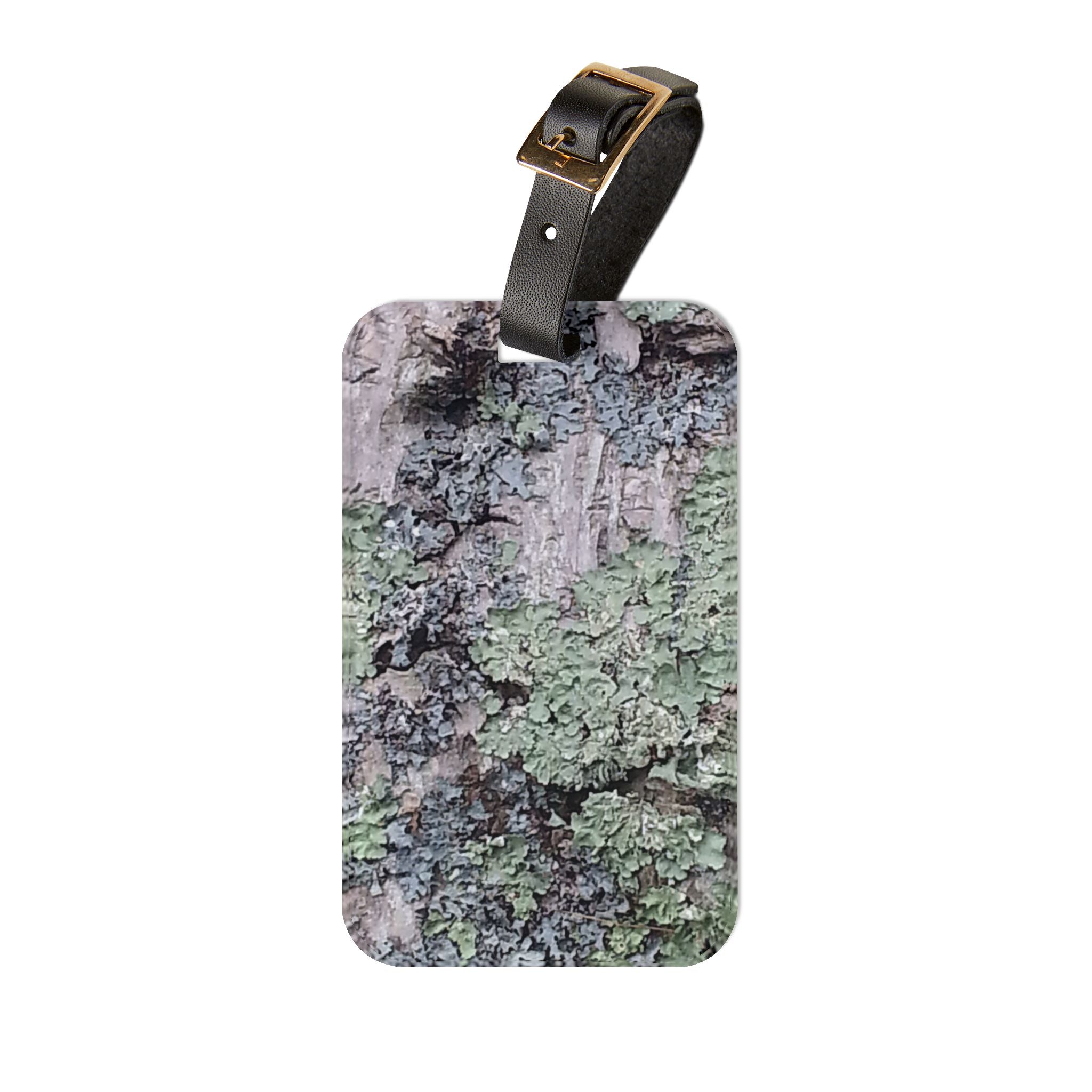 Ancient Overgrowth | Mossy Woodland Luggage Tag | The Rooted Collection