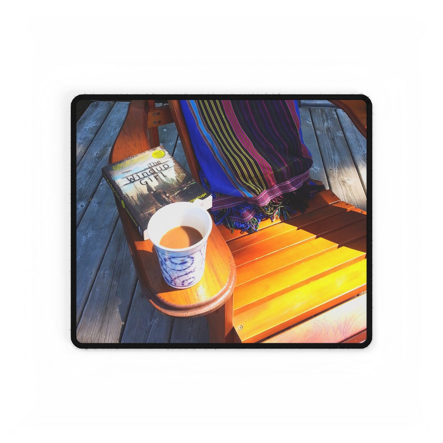 Nature-Inspired Desk Mat/Mouse Pad - #originalphotography of Lounging at the Cottage