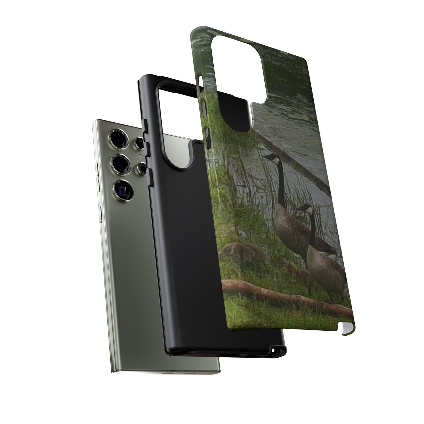 Nature-Inspired Phone Case with an #originalphotograph of Goose Design