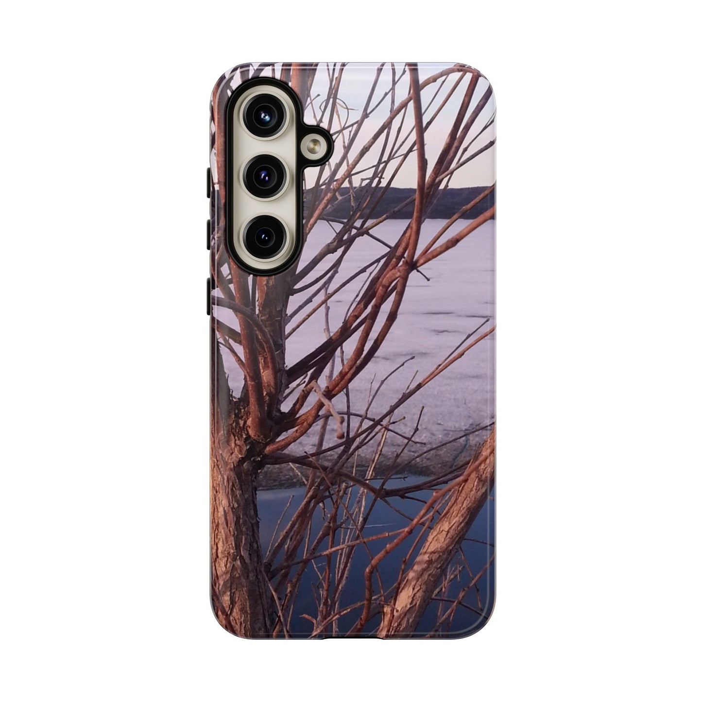 Nature-Inspired Phone Case with an #originalphotograph of branches in winter