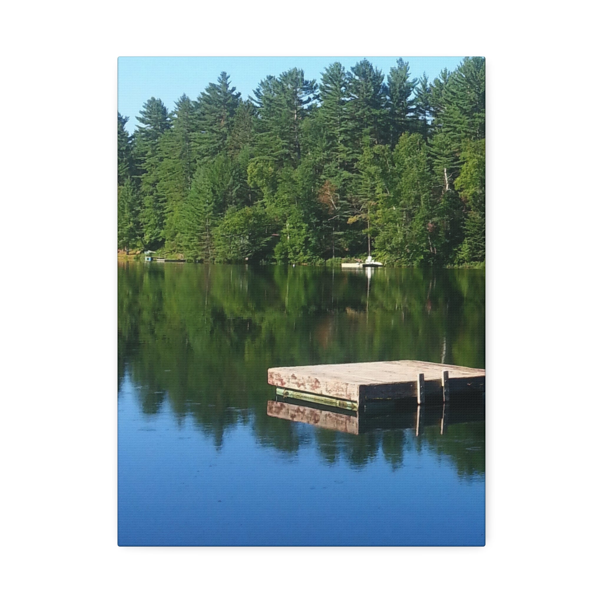 Quiet Moorings | Stillwater Vista Landscape Wall Art| The Nurture Collection