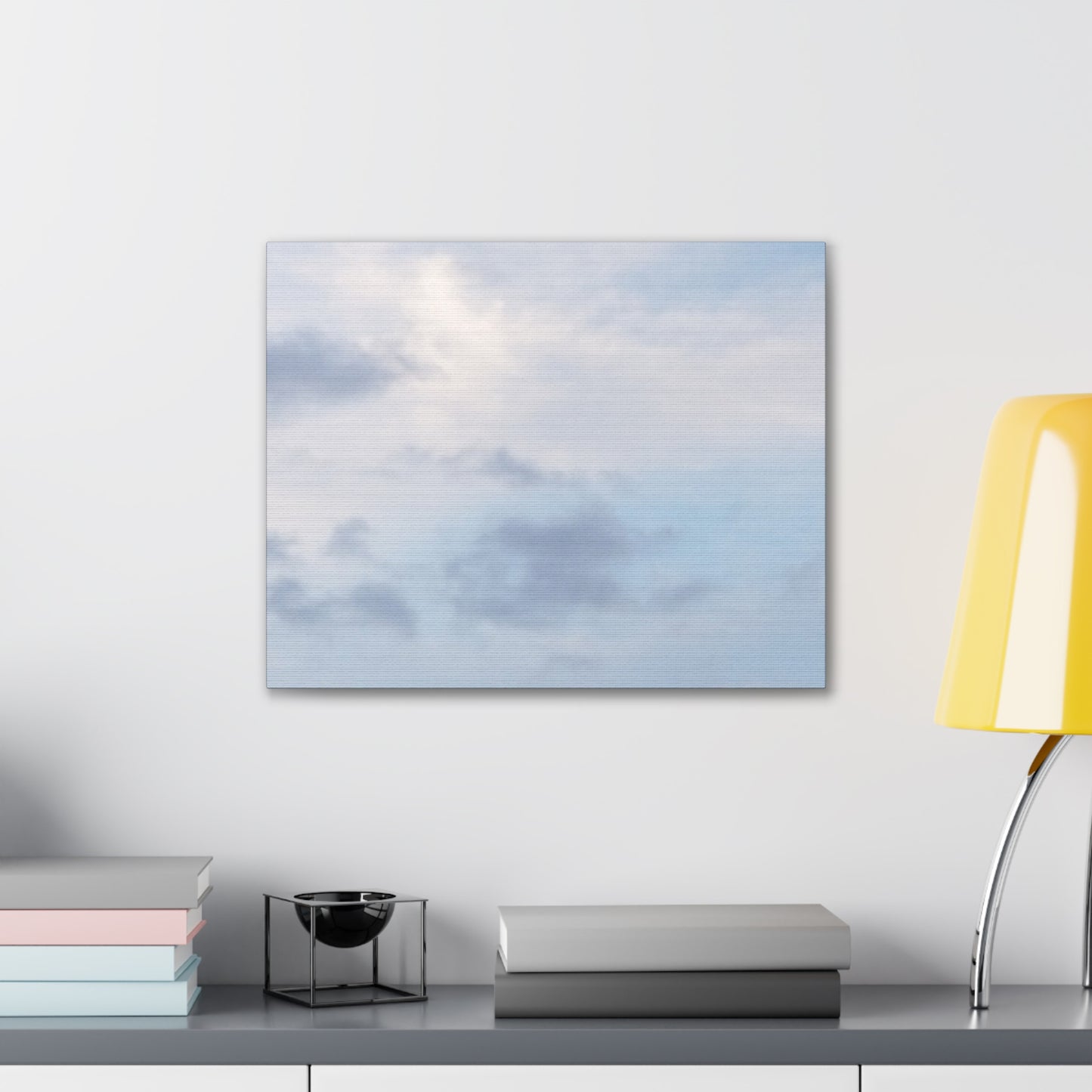Nature-Inspired Canvases from an #originalphotograph of a Serene Lakeview Sky - 0.75" Stretched Nature Wall Decor