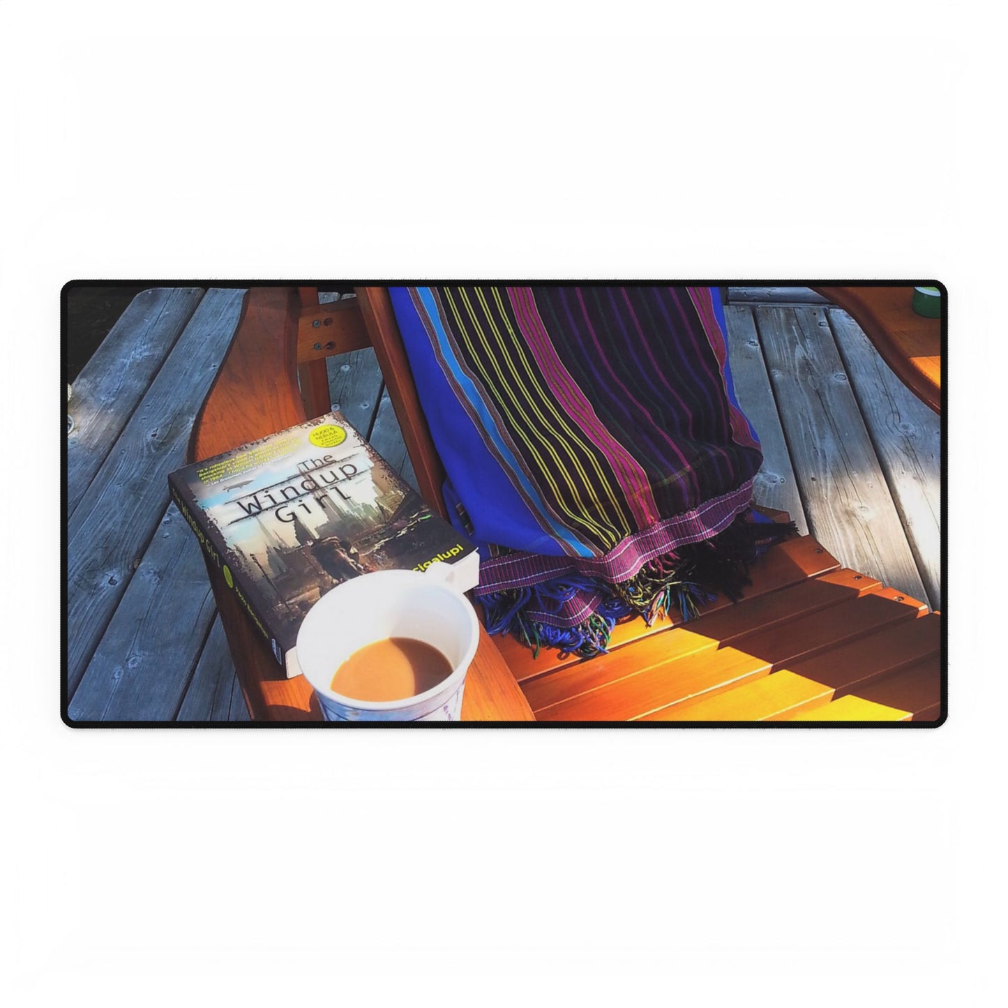 Nature-Inspired Desk Mat/Mouse Pad - #originalphotography of Lounging at the Cottage