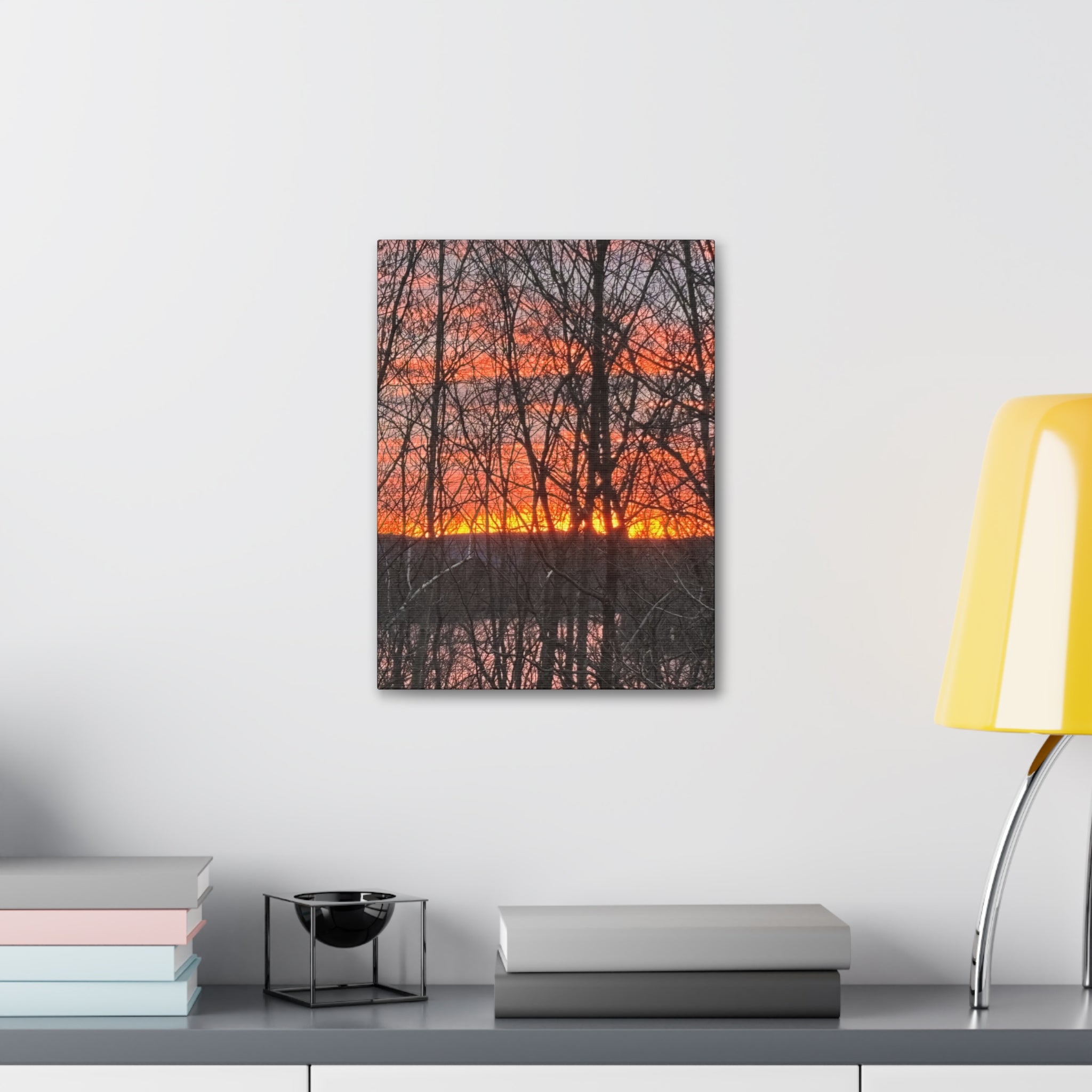 Gilded Forest | Sun-Drenched Timber Wall Art | The Nurture Collection