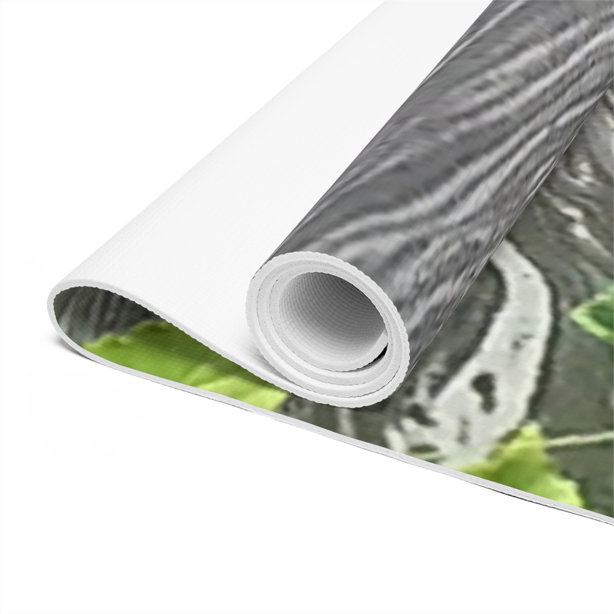 Grounded Flow | Inky Slate Drift Yoga Mat | The Rooted Collection