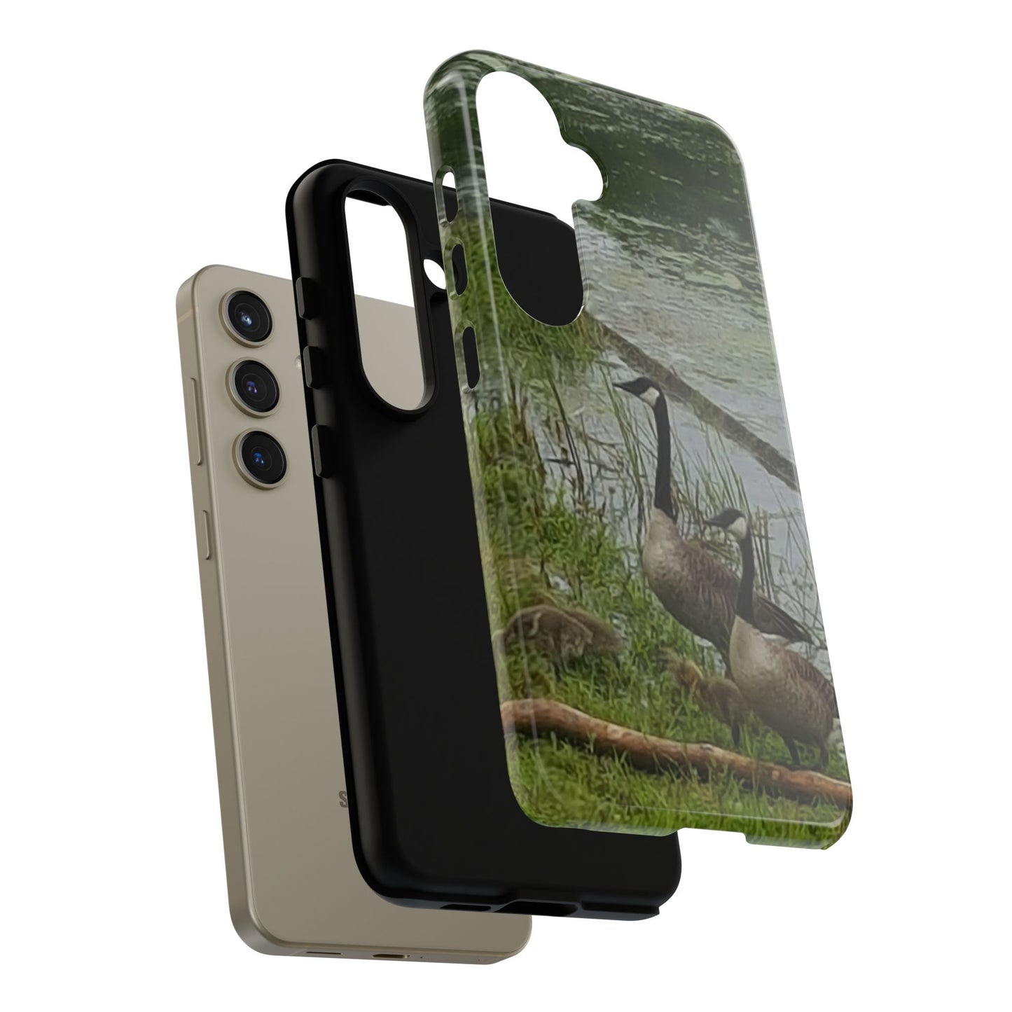 Nature-Inspired Phone Case with an #originalphotograph of Goose Design