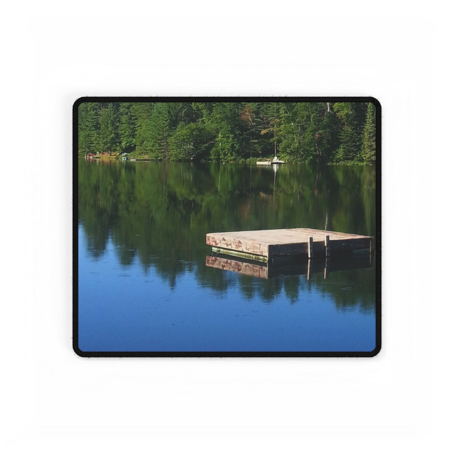 Nature-Inspired Desk Mat/Mouse Pad - #originalphotography of Serene Lakeside View