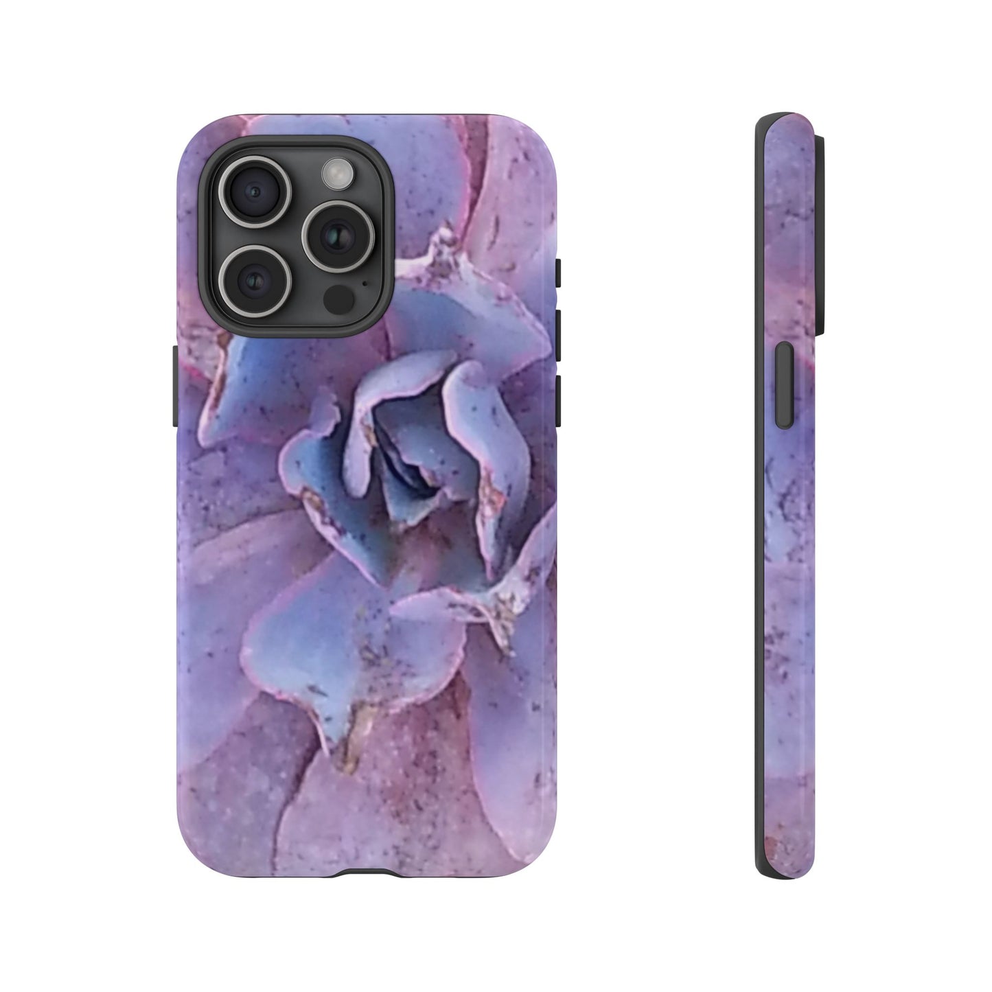 Nature-Inspired Phone Case with an #originalphotograph of a lavender toned succulent from #theGetty