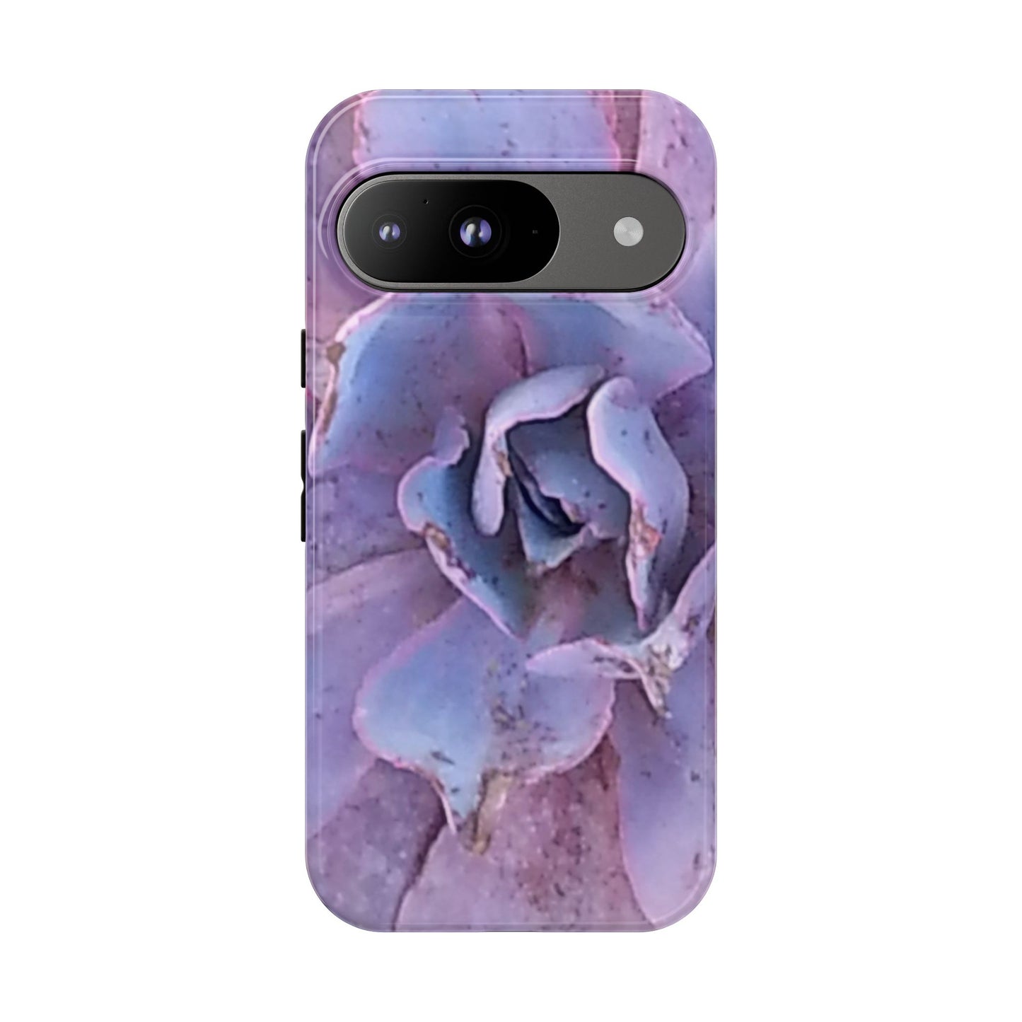 Nature-Inspired Phone Case with an #originalphotograph of a lavender toned succulent from #theGetty
