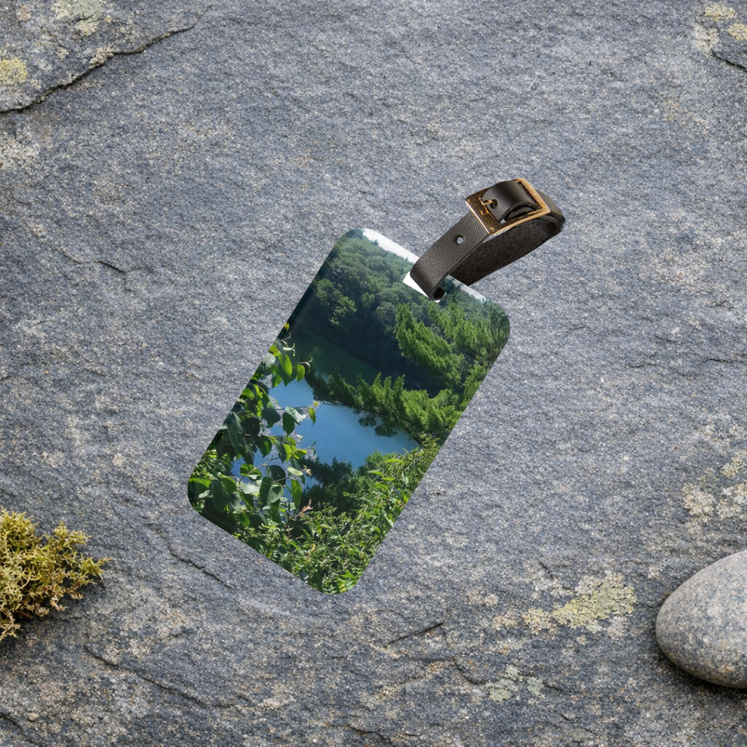 Serene Journey | Placid Wayfarer Luggage Tag | The Nurture Collection