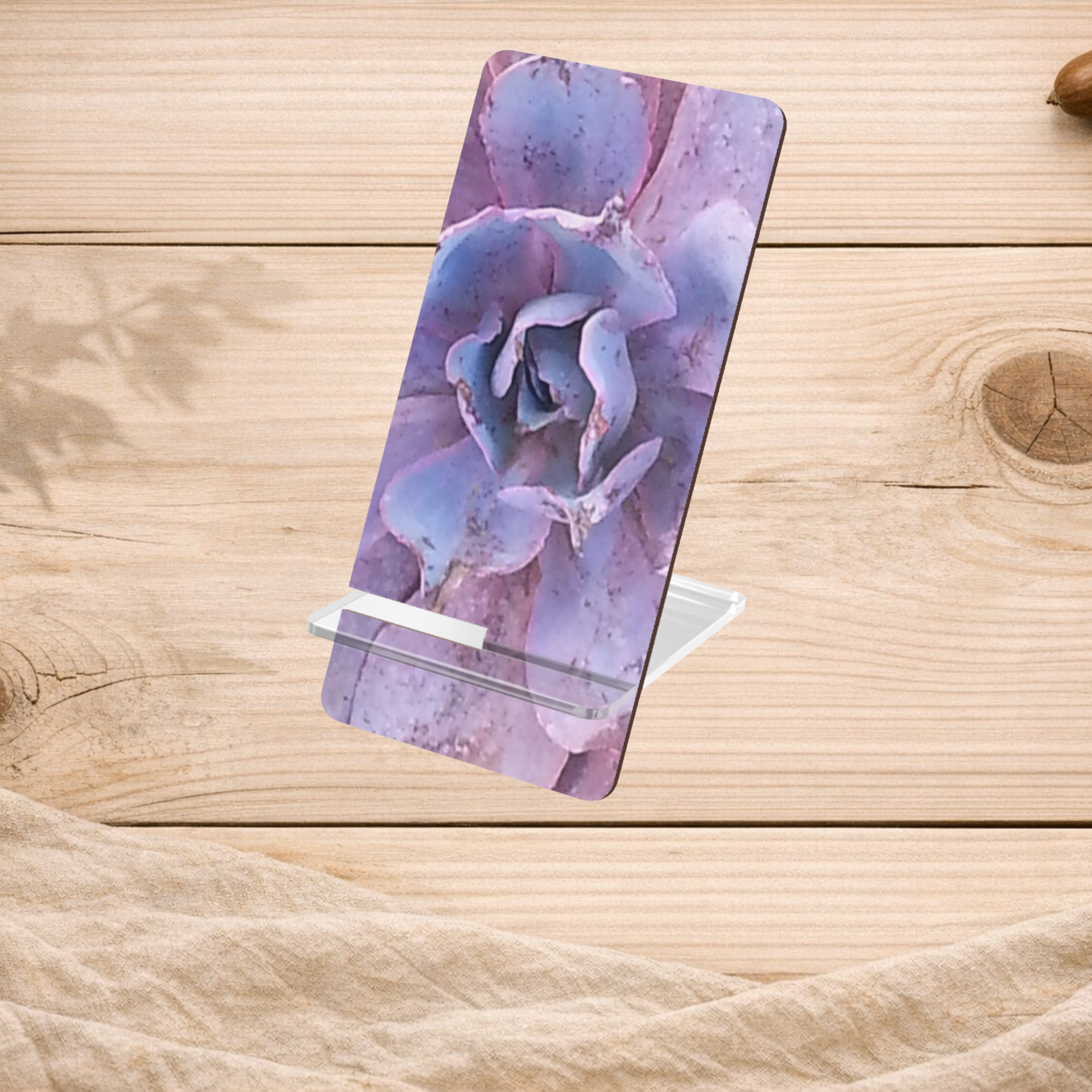 Cactus Calm | Radiant Rosette Bloom Phone Stand | The Rooted Collection