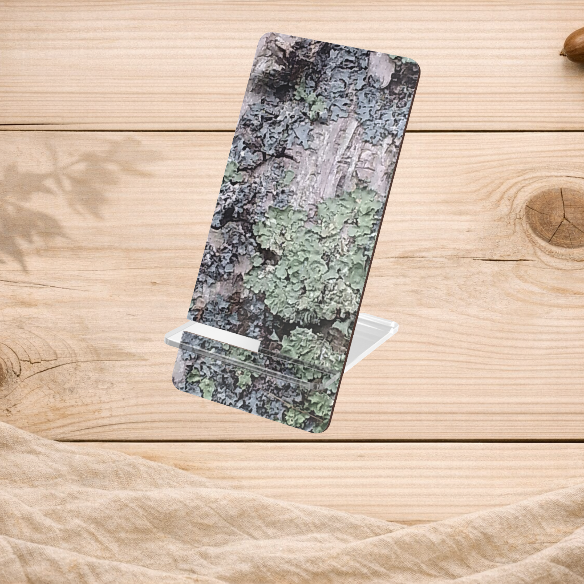 Granular Mantle | Lichen Phone Stand | The Rooted Collection