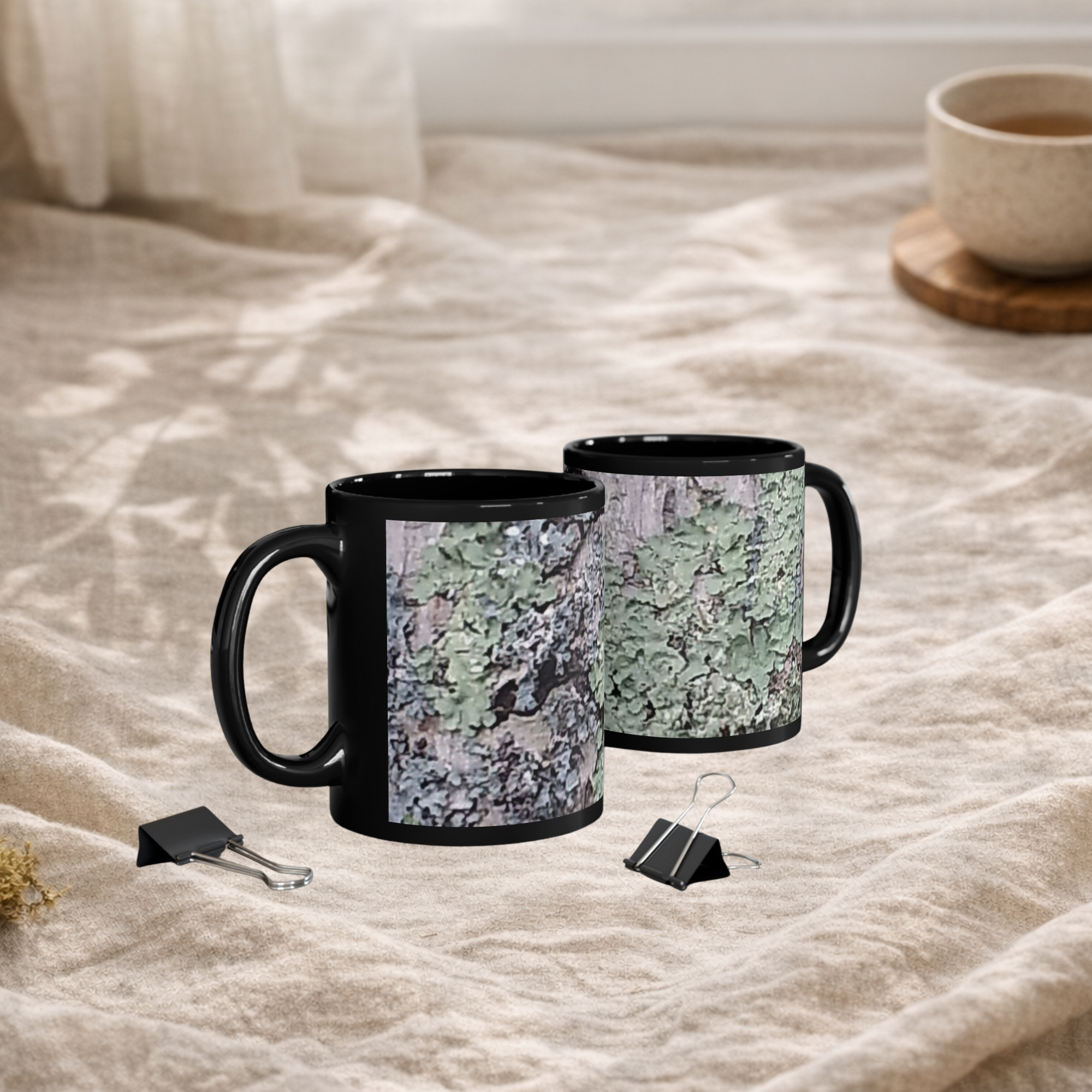 Lichen Texture | Woodland Bio-Pattern Drinkware | The Rooted Collection