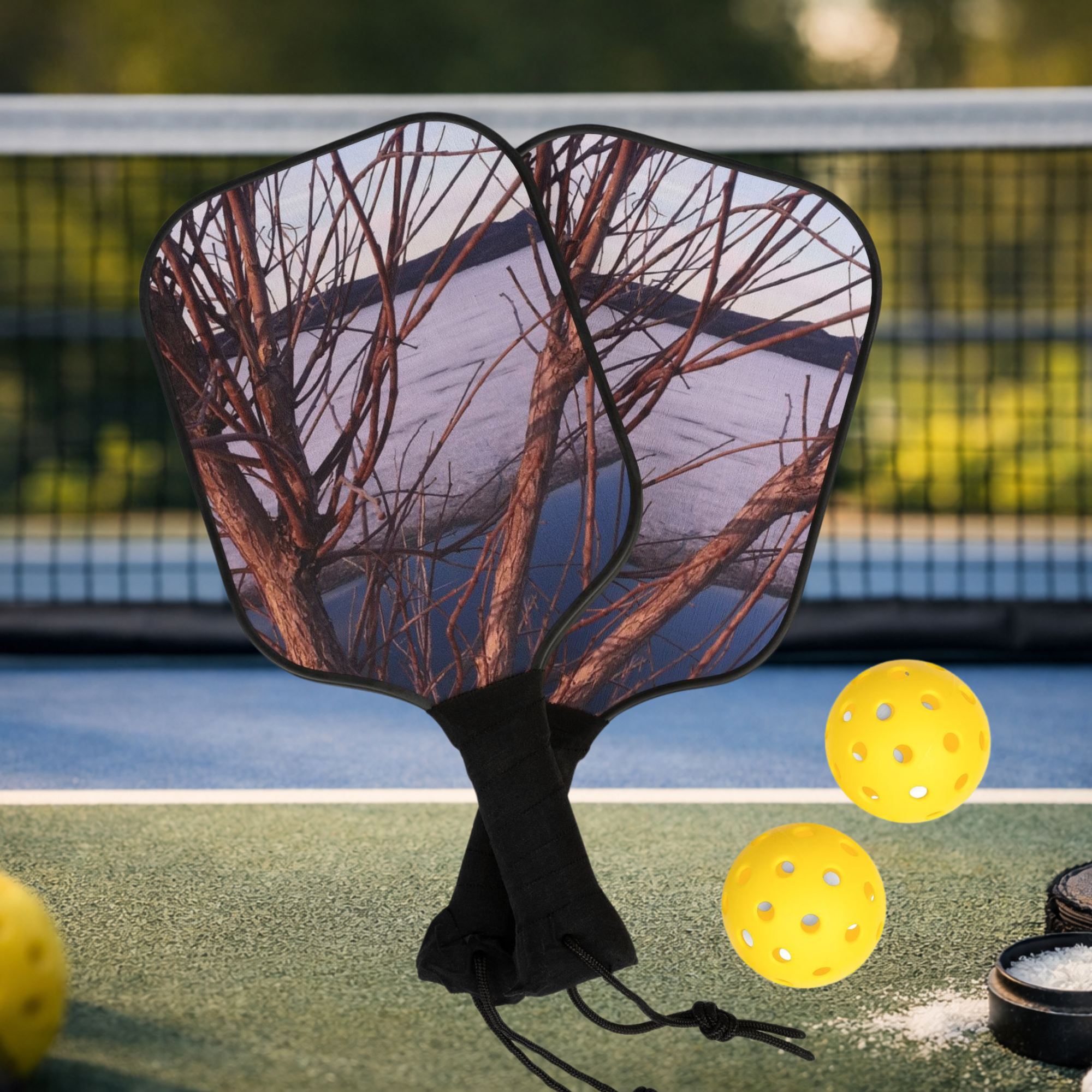 Skeletal Flow | Winter Branch Pickleball Kit | The Flow Collection