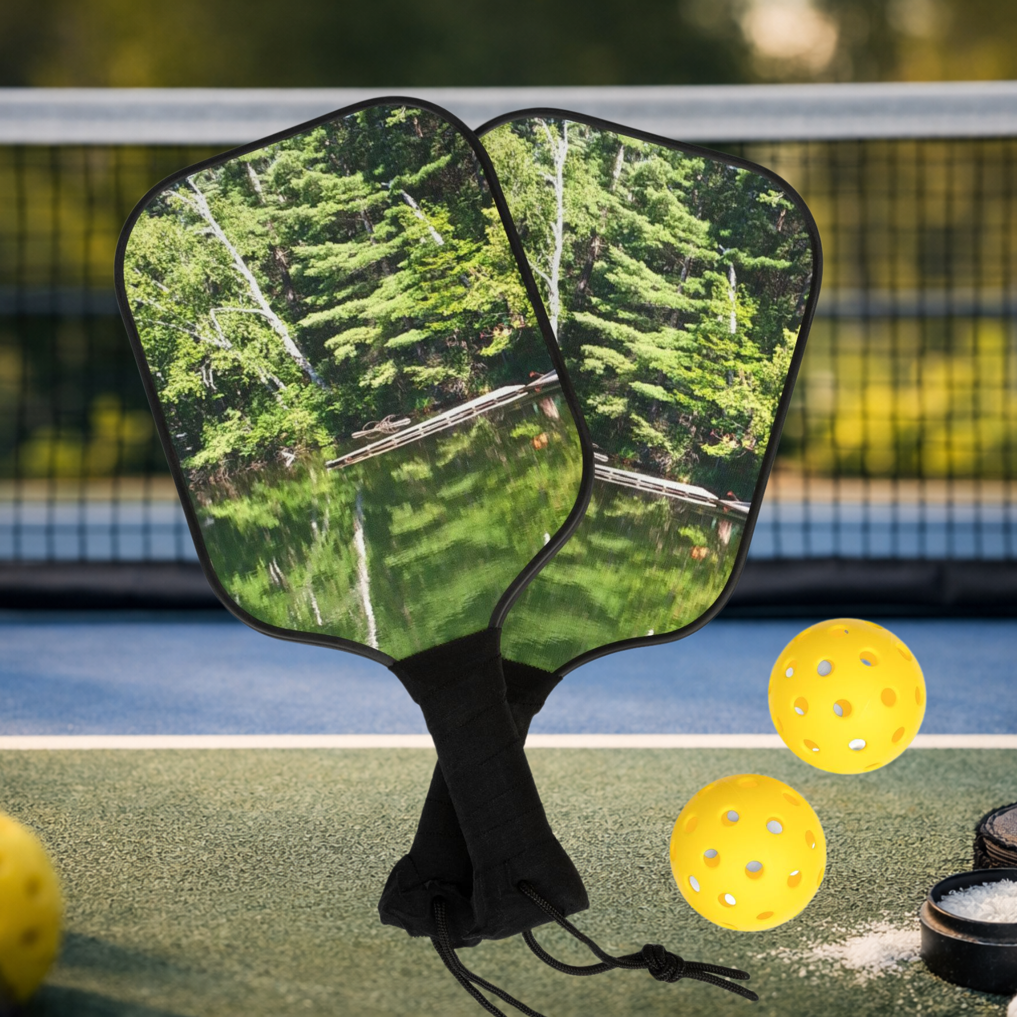 Deep Resonance | Verdant Waterway Leisure Pickleball Kit | The Nurture Collection