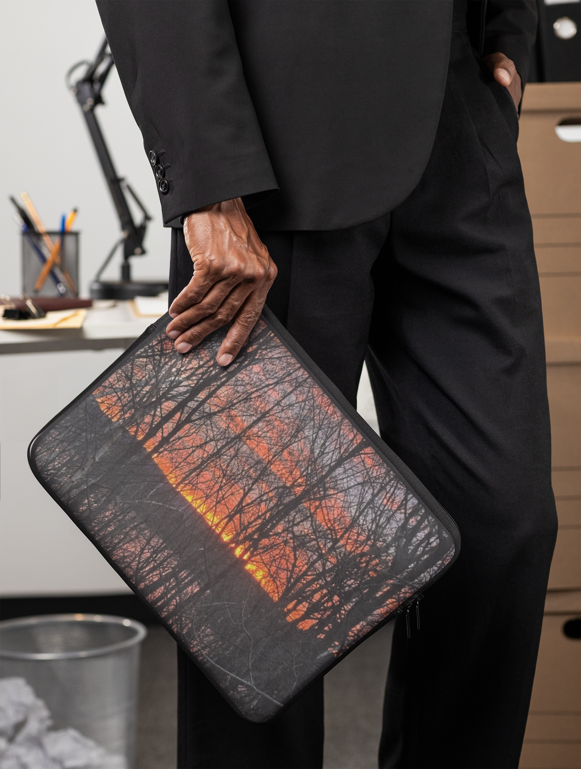 The Golden Awakening | Sunrise Serenity Laptop Sleeve | The Nurture Collection