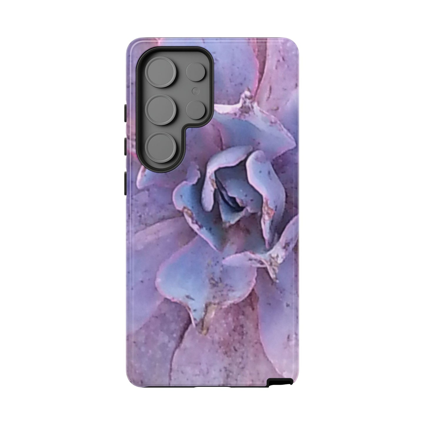 Nature-Inspired Phone Case with an #originalphotograph of a lavender toned succulent from #theGetty