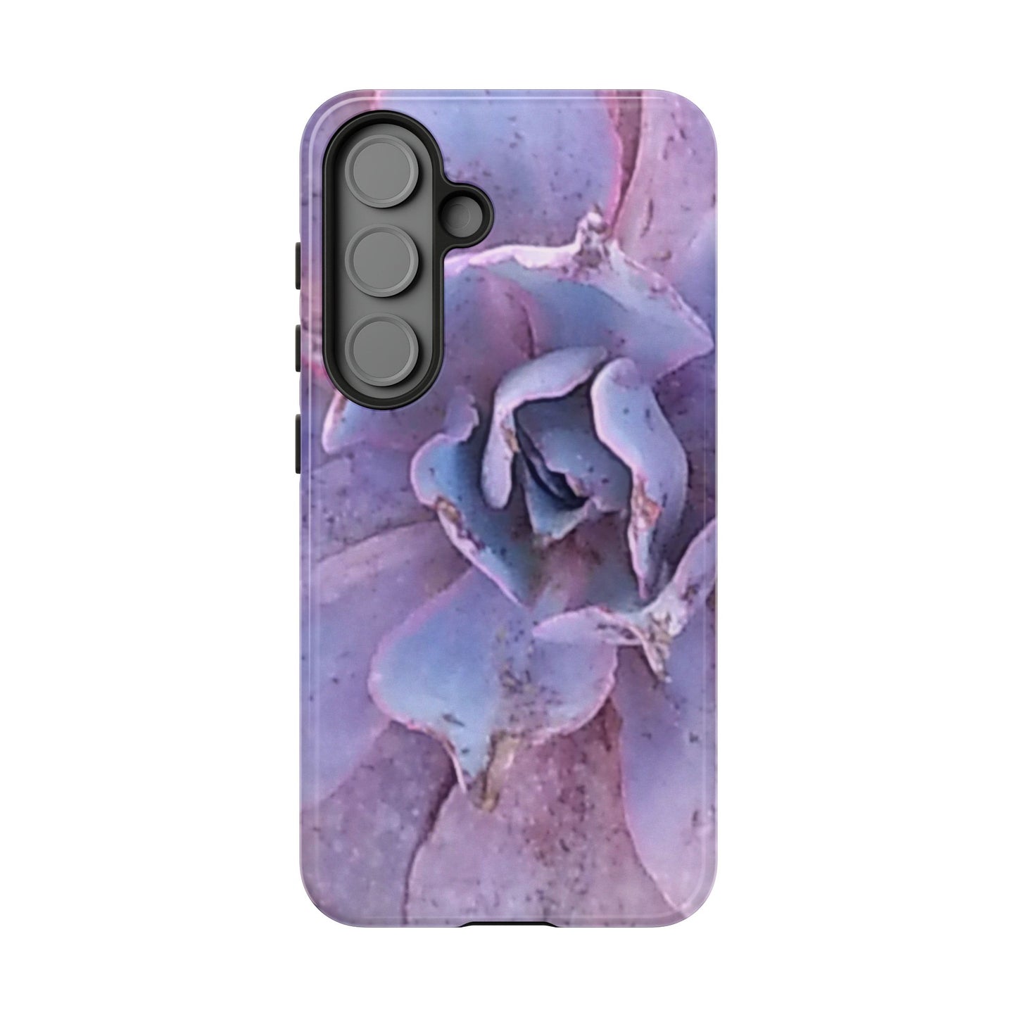 Nature-Inspired Phone Case with an #originalphotograph of a lavender toned succulent from #theGetty