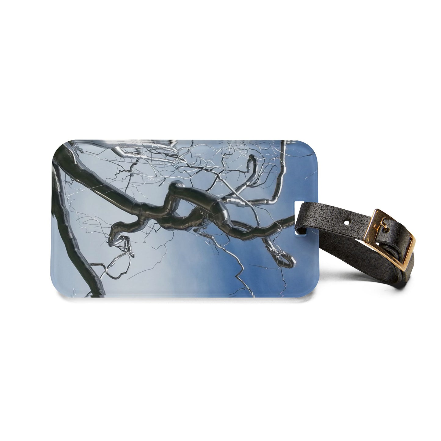 Nature-Inspired Luggage Tag with #originalphotograph of #RoxyPaine 'Graft' Tree