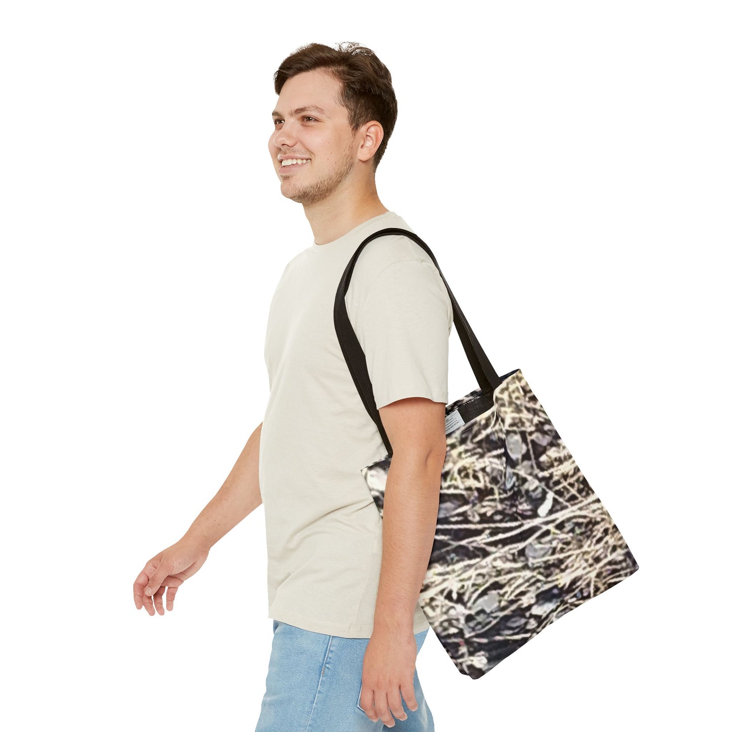 Nature-Inspired Tote Bag | #originalphotograph of a Stone Bed