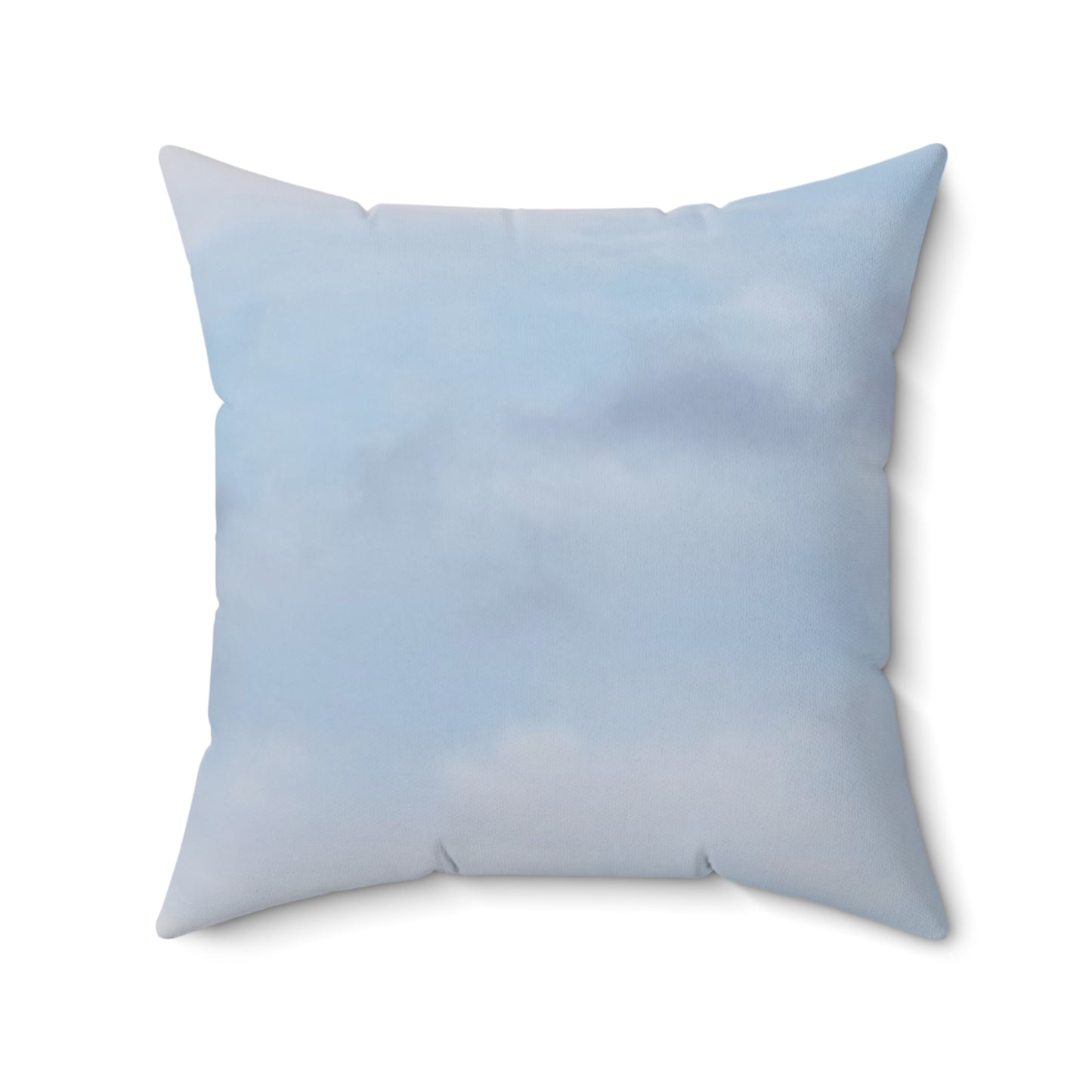 Nature-Inspired Decorative Square Pillow - #originalphotograph of a Dreamy Sky