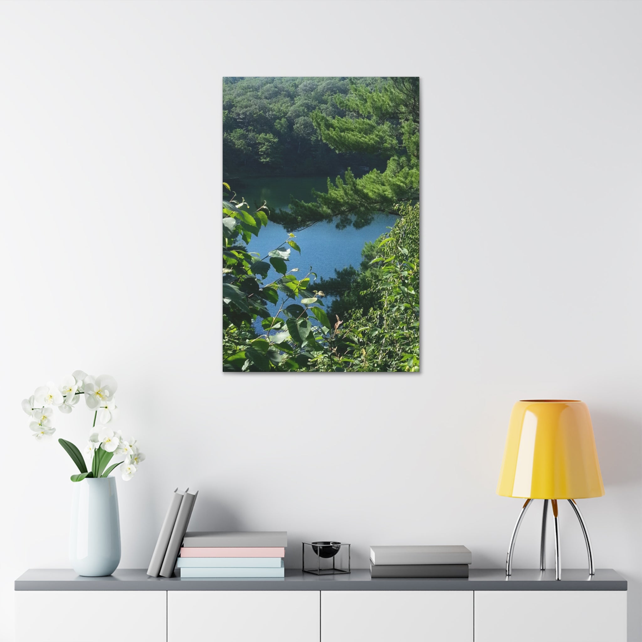 Lakeside Root | Still Water Reflection Wall Art | The Rooted Collection
